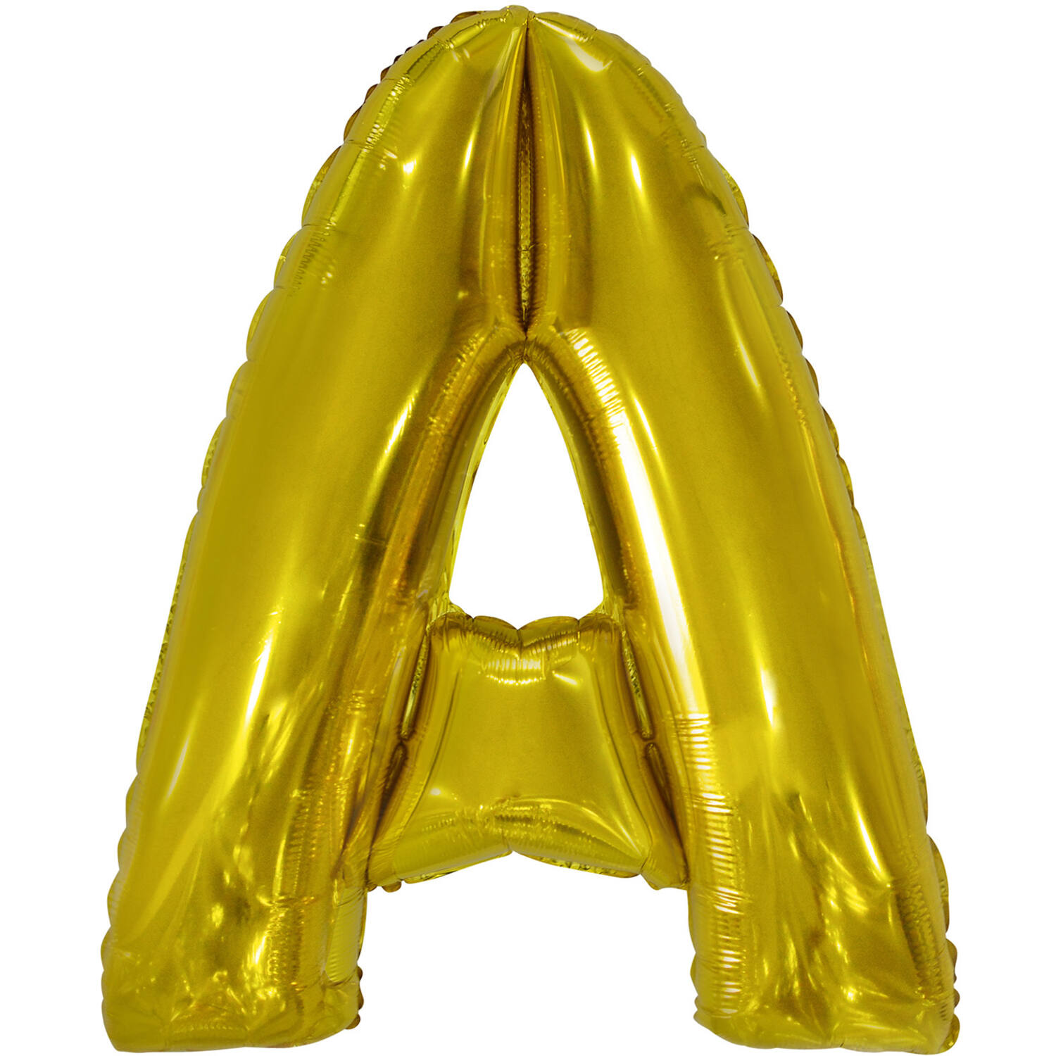 Large Letter A Gold Foil Balloon N34 Packaged 86 cm x 67 cm