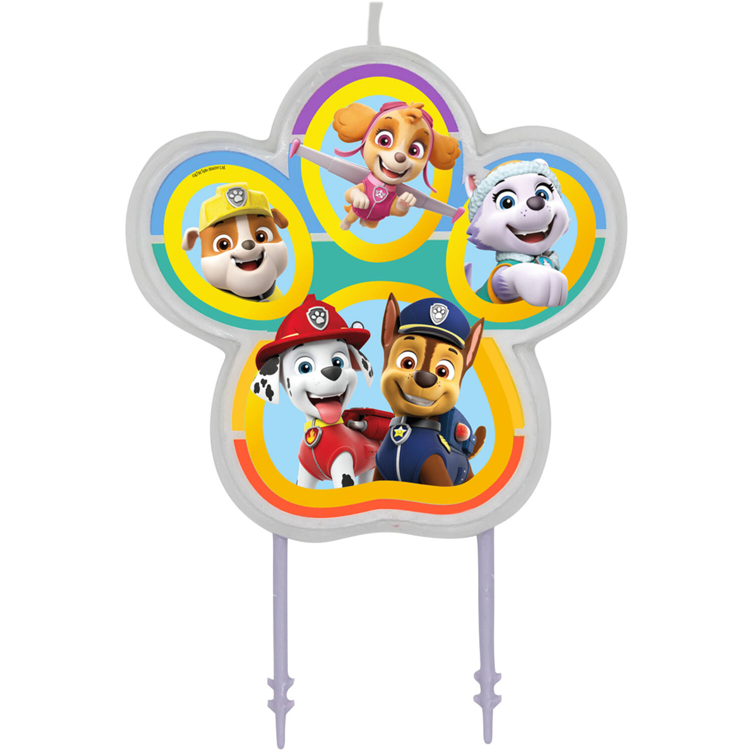 Character Candle Paw Patrol 2022 Wax / Plastic