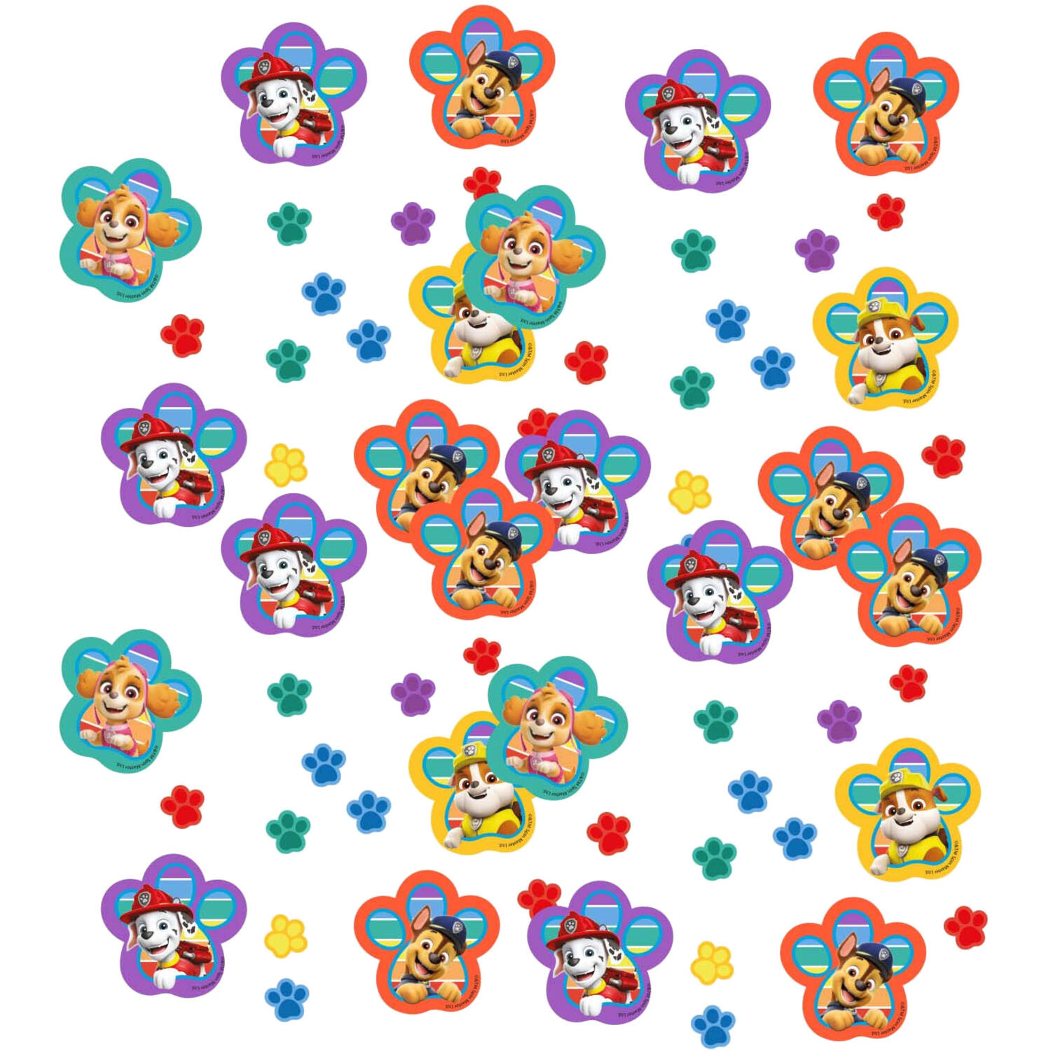 Confetti Paw Patrol 2022 Round Paper 10 g