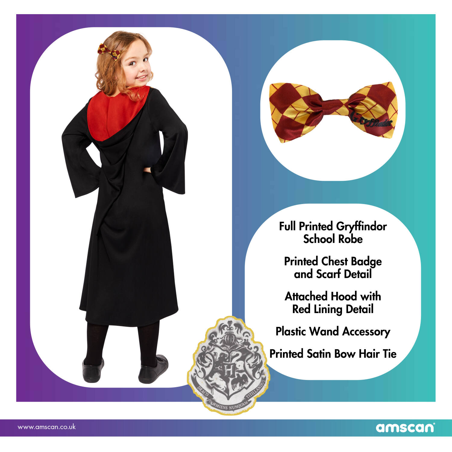 Child Costume Hermione Dlx Kit Age 12-14 Years