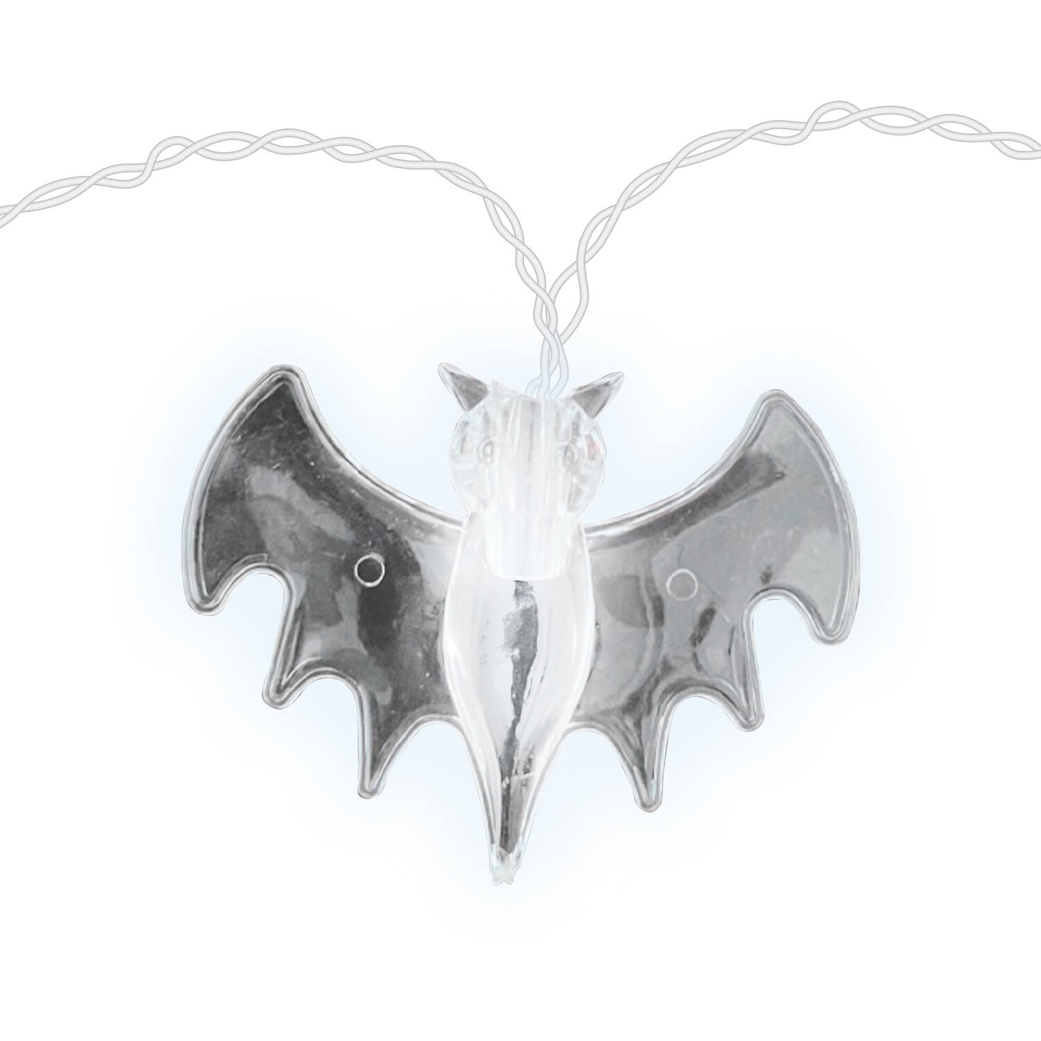 LED String of Lights Bats Haunted Forest 140 cm