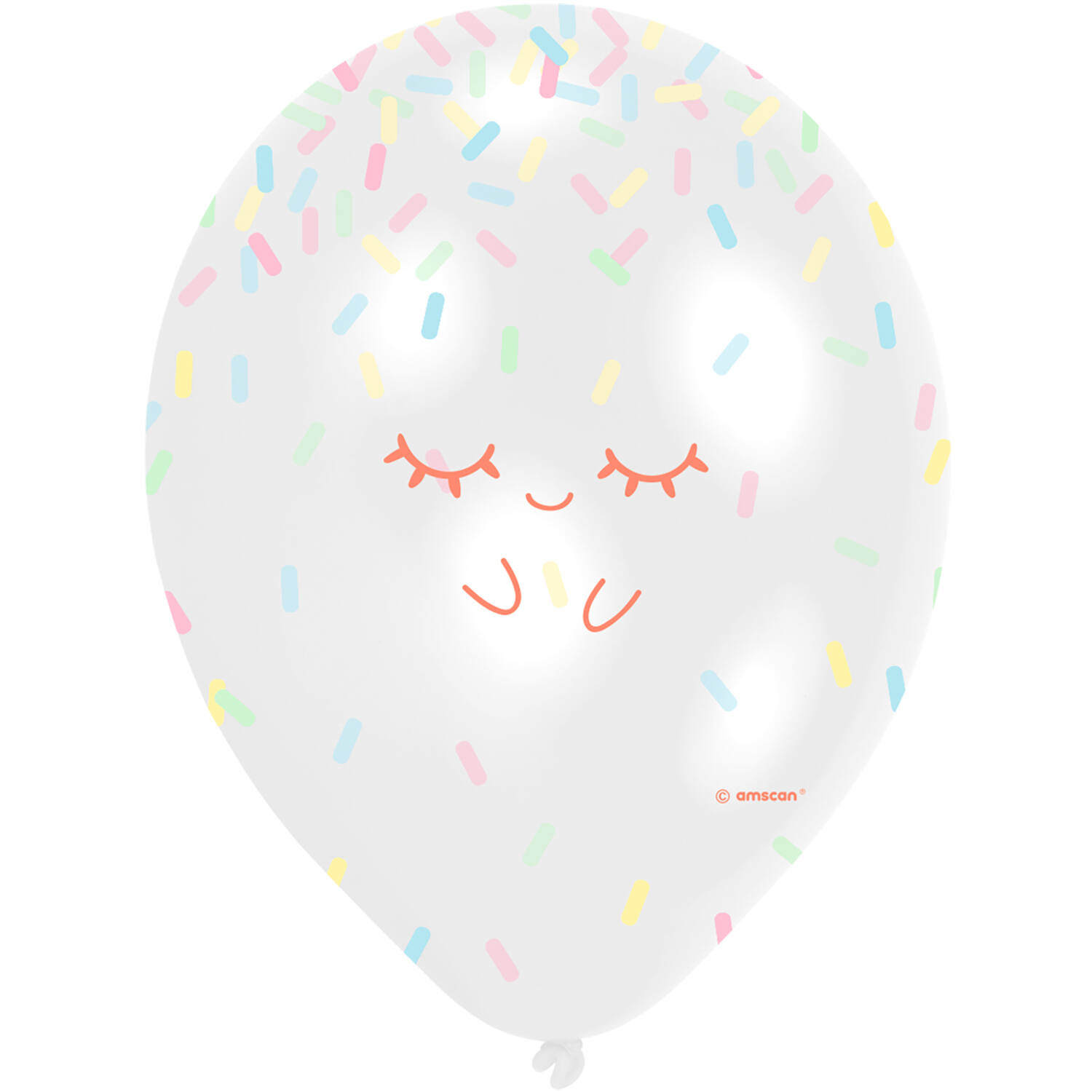 6 Latex Balloons Crazy Cake 11"/27,5 cm