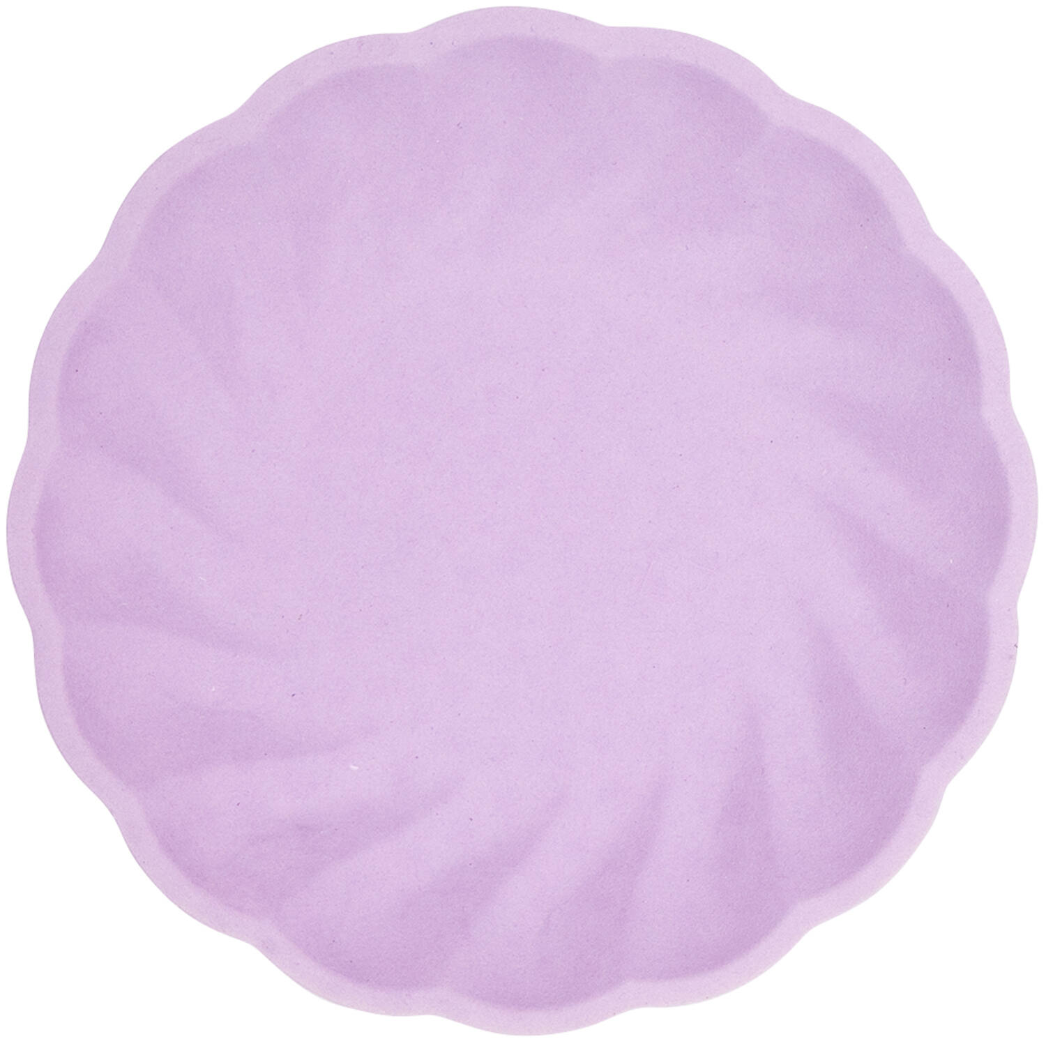 6 plates round Vert Decor, 18,8cm, purple