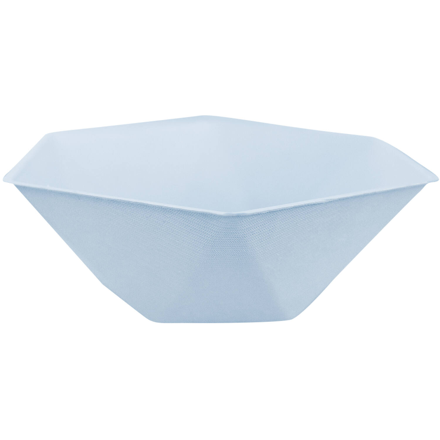6 bowls hexagonal Vert Decor, 15,8 x 13,7cm, blue