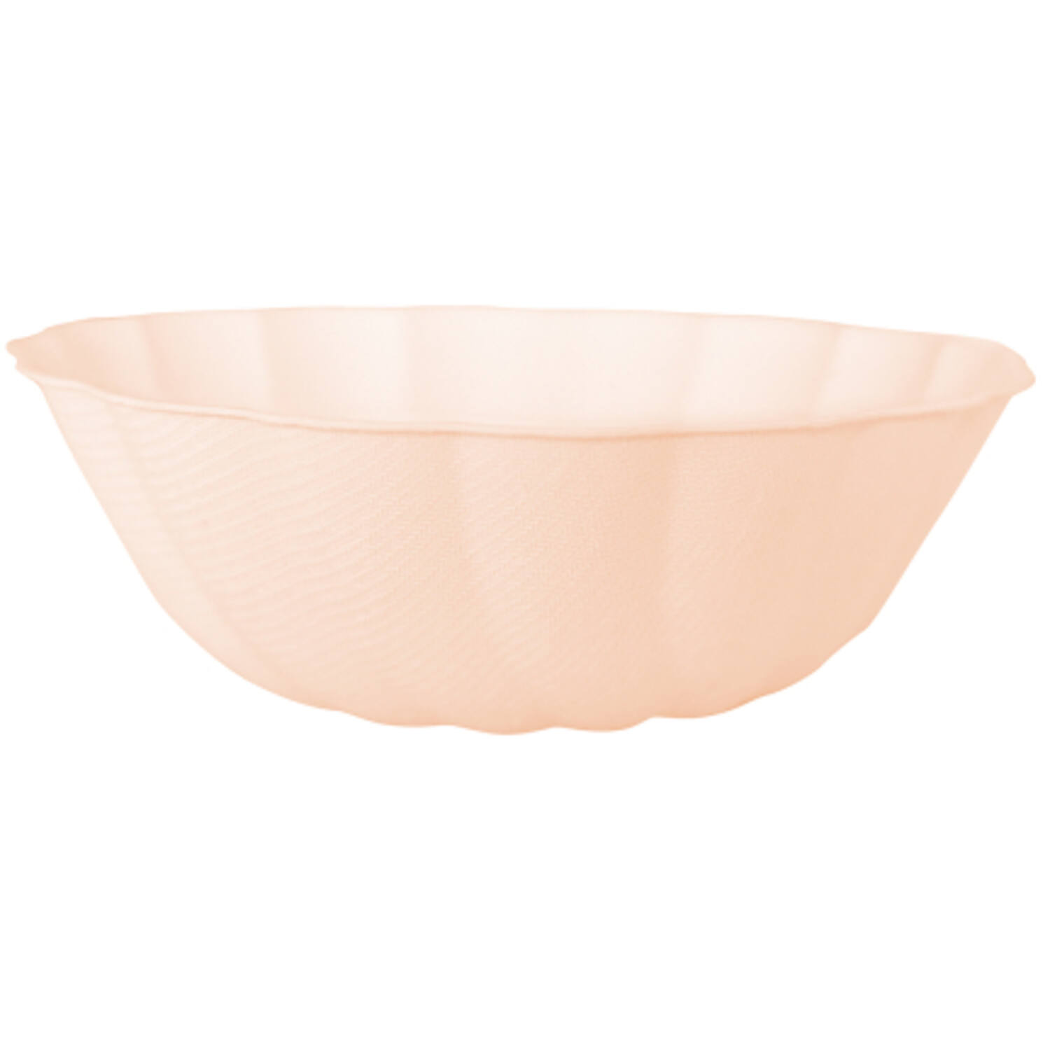 6 bowls round Vert Decor, 14,8cm, apricot
