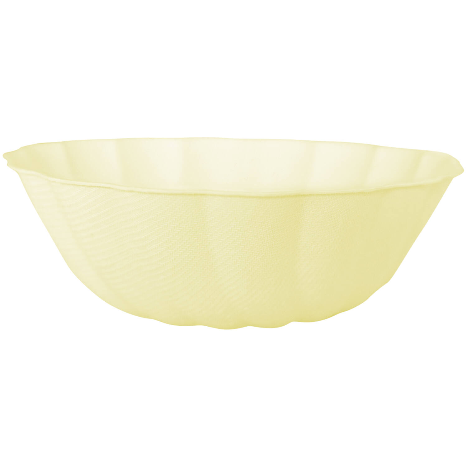 6 bowls round Vert Decor, 14,8cm, yellow
