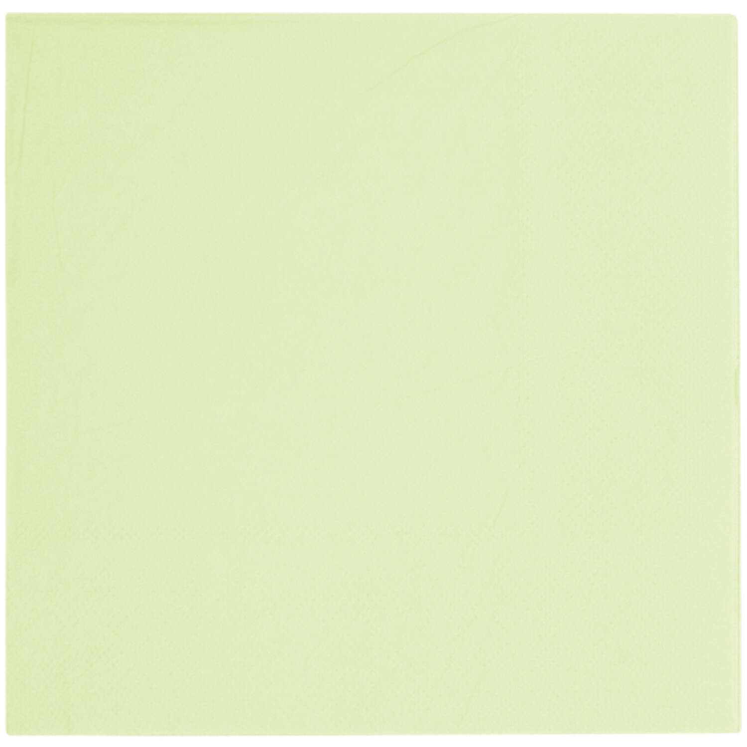 20 napkins 3ply Vert Decor 33x33cm green