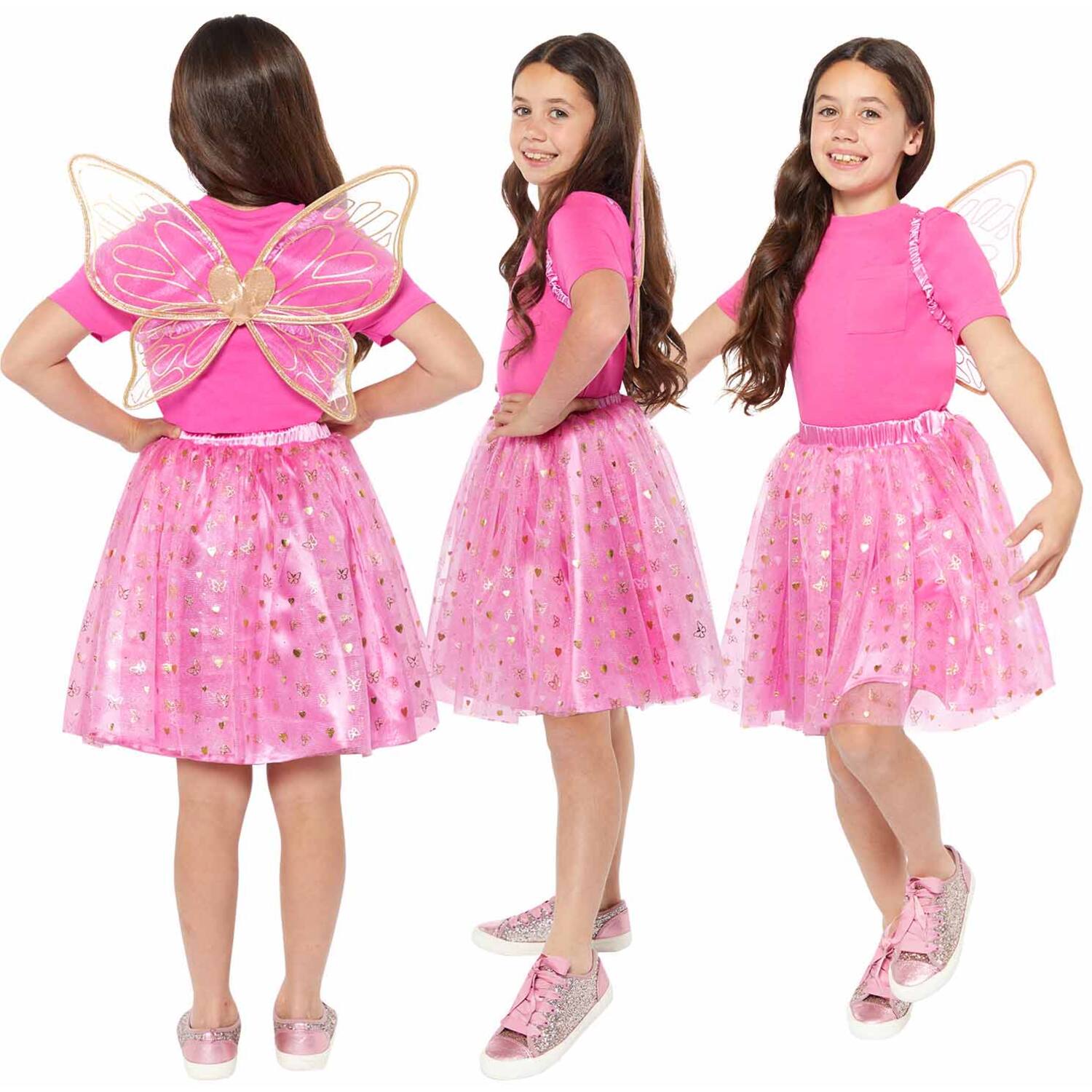 Child Costume Butterfly Set Age 3-8 Years