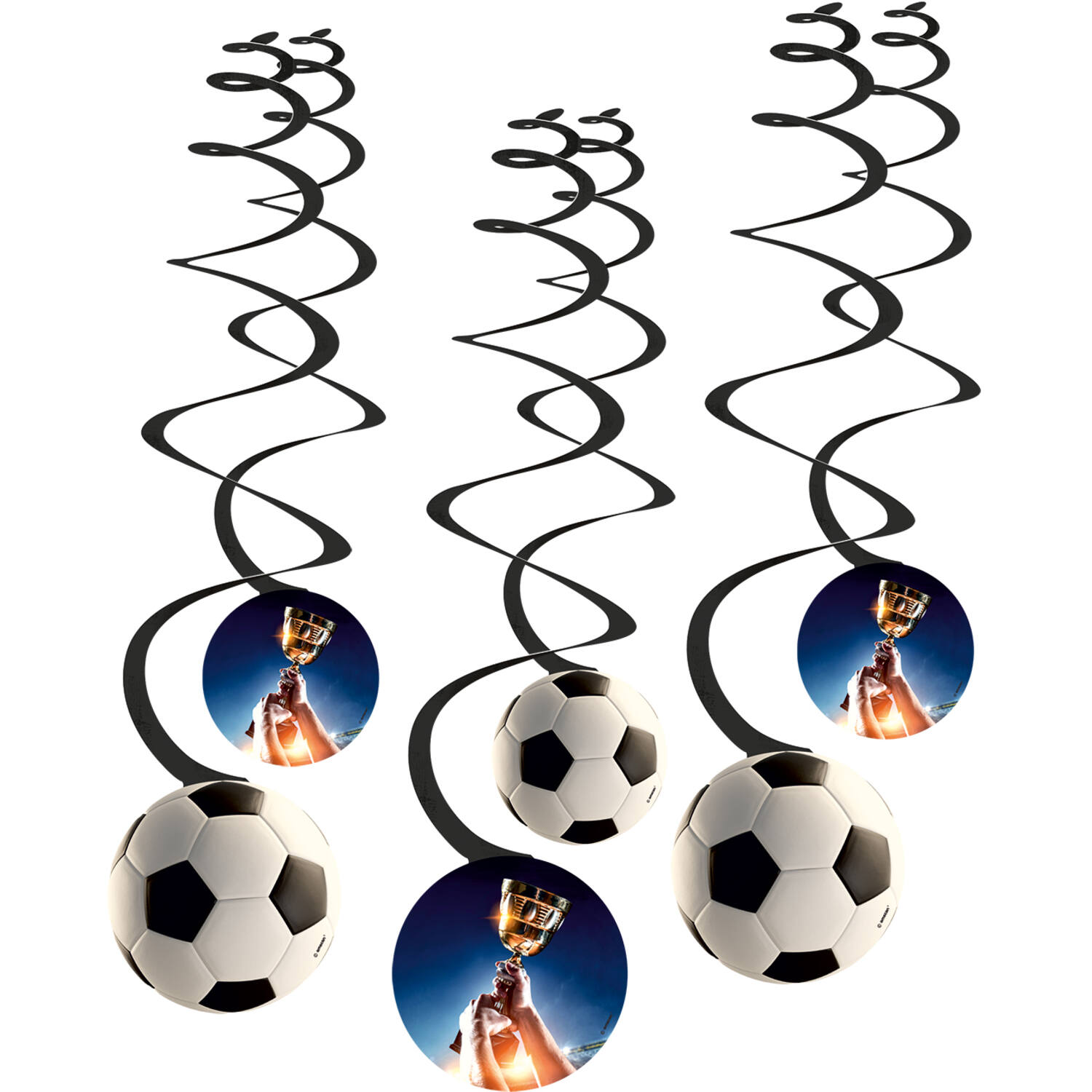 6 Swirl Decoration Kick it