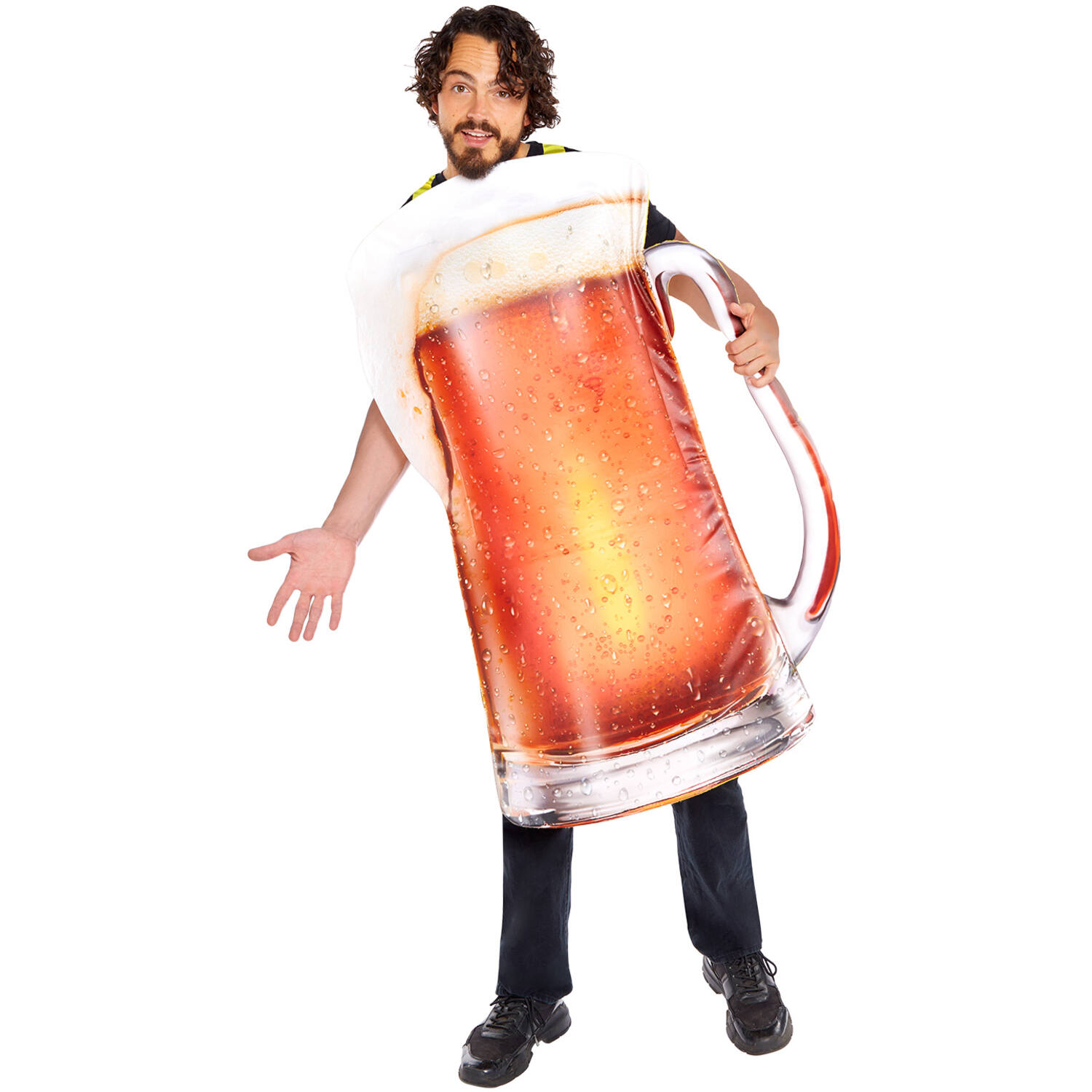 Adult Costume Pint Of Beer Tabard Size Standard