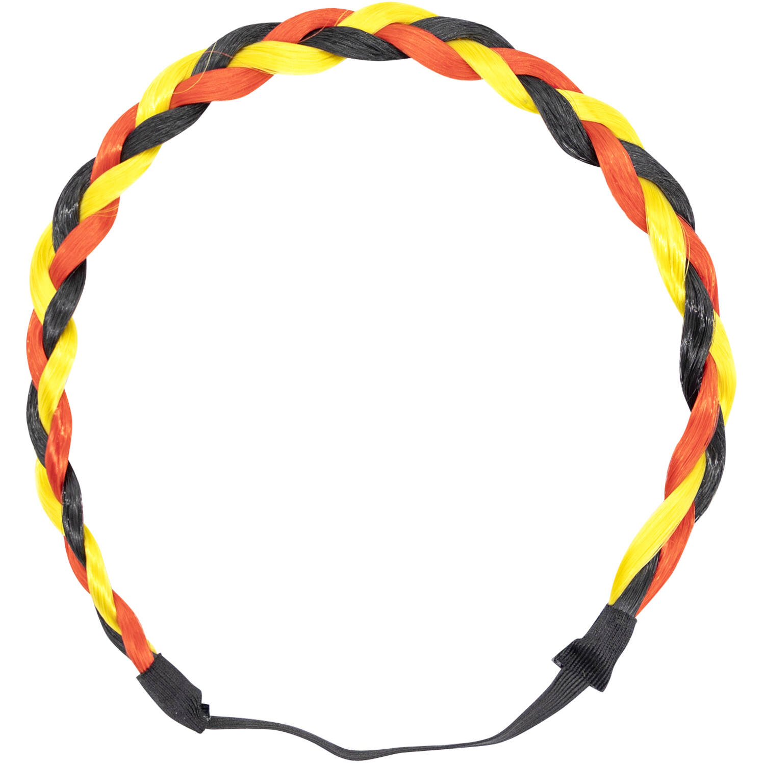 Hairband Braided All Over Germany Plastic 55 cm x 1,5 cm