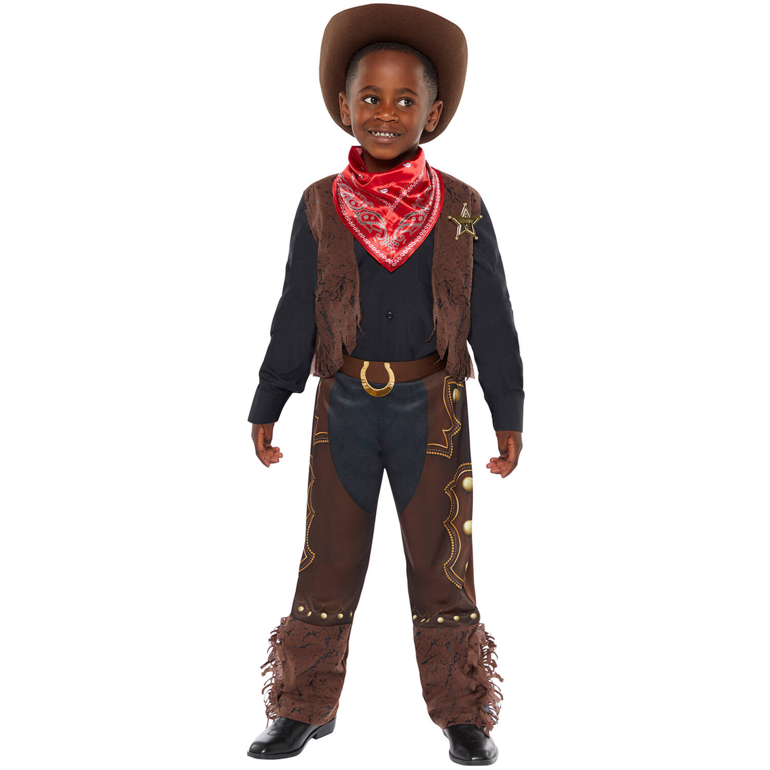 Child Costume Western Cowboy - Boys 6-8 Years