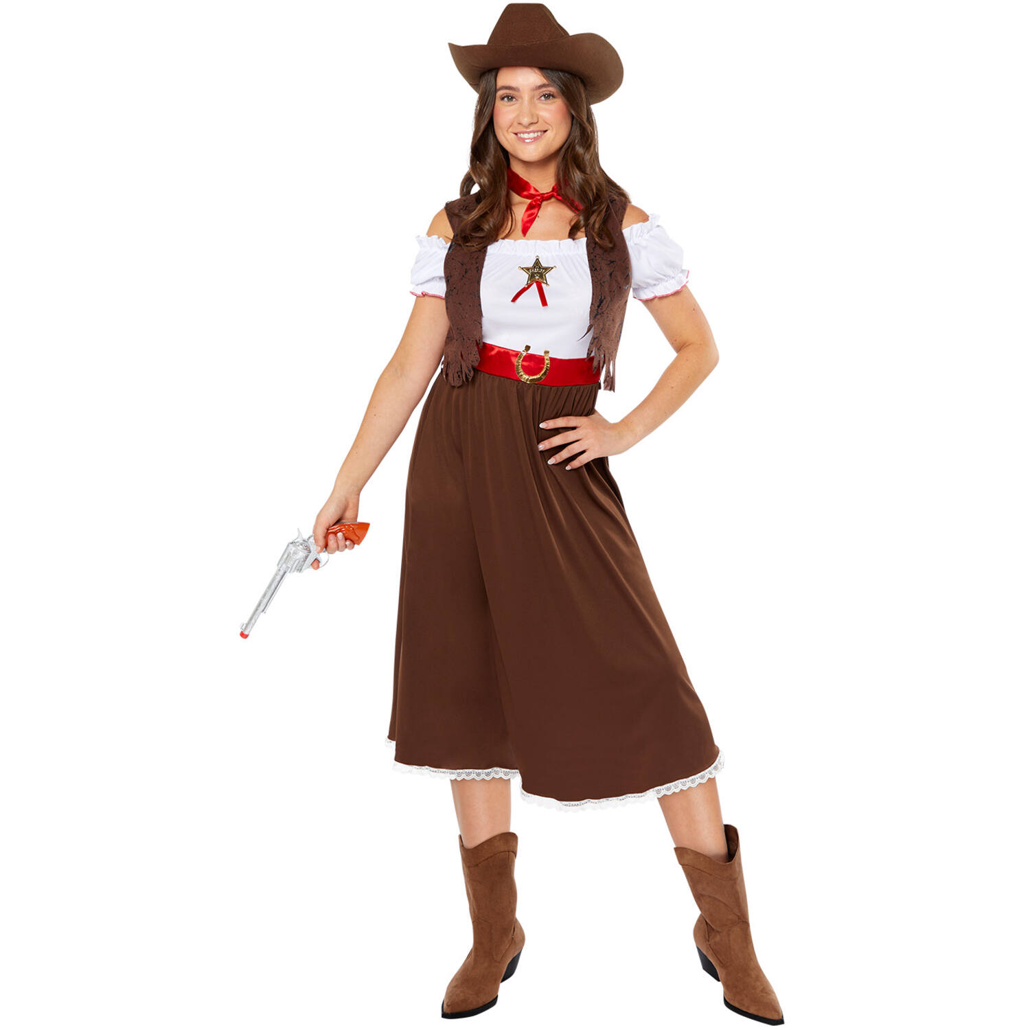 Adult Costume Western Cowgirl - Women Size S