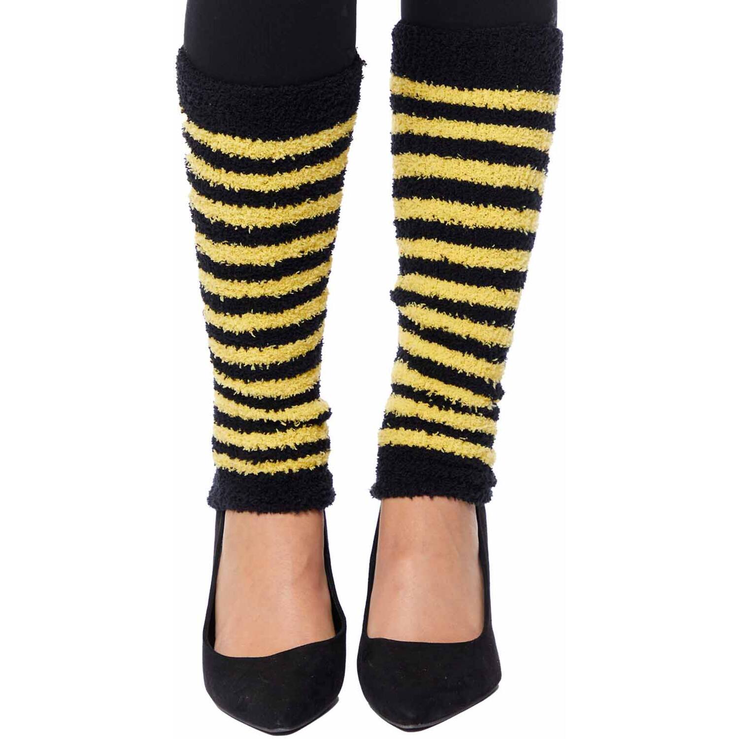 Leg Warmers Warm bands Bee - 50cm Length One size