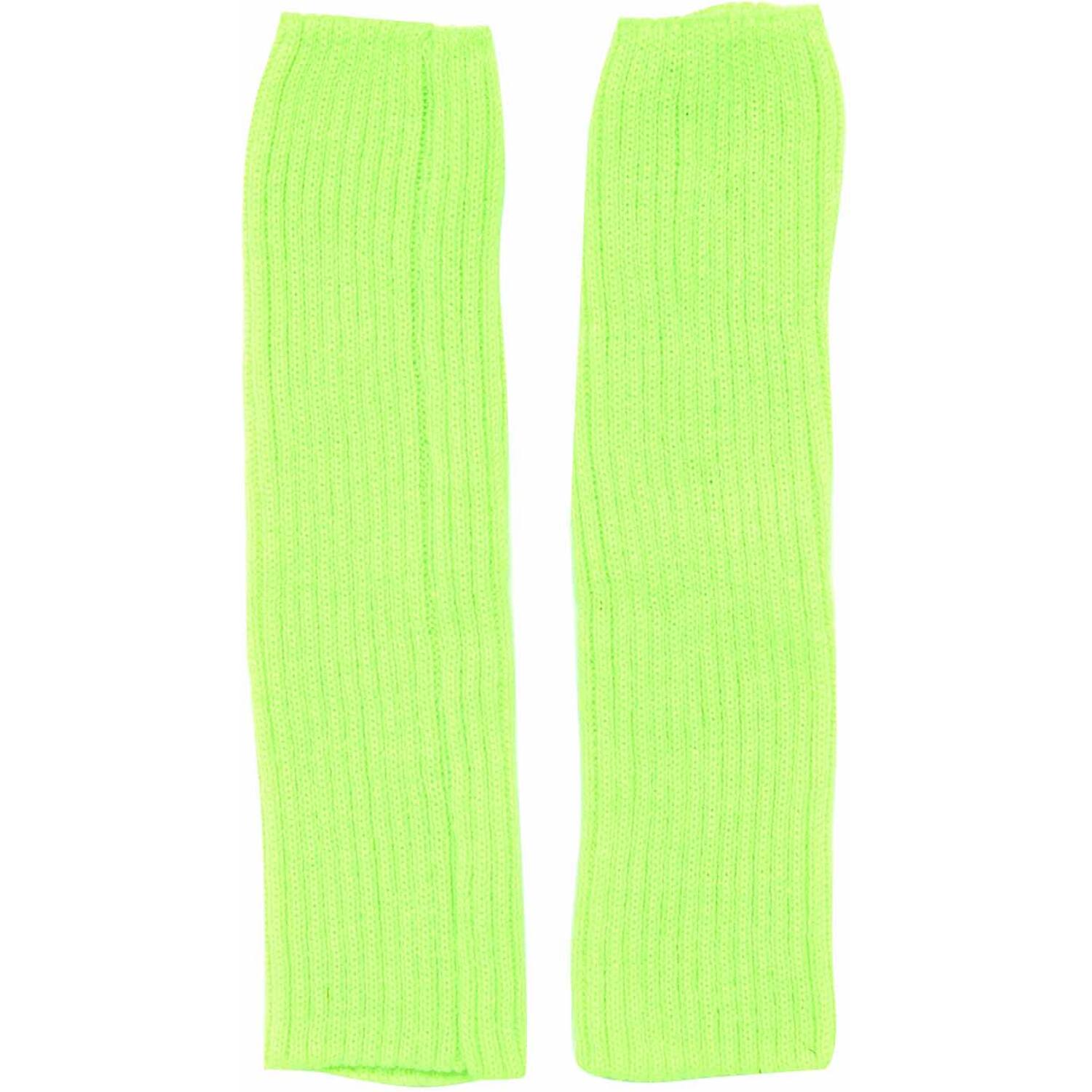 Leg Warmers Neon Green - Adult One size