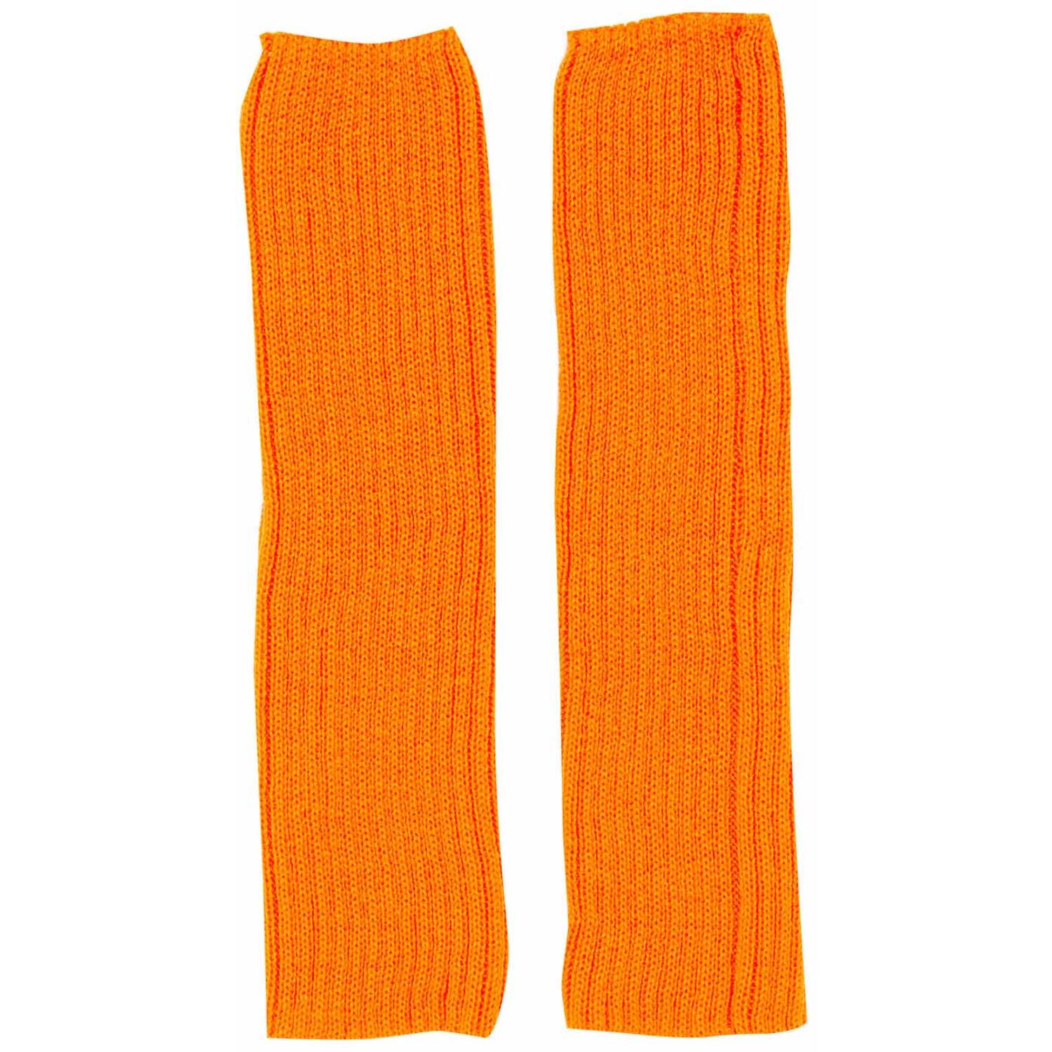 Leg Warmers Neon Orange - Adult One size