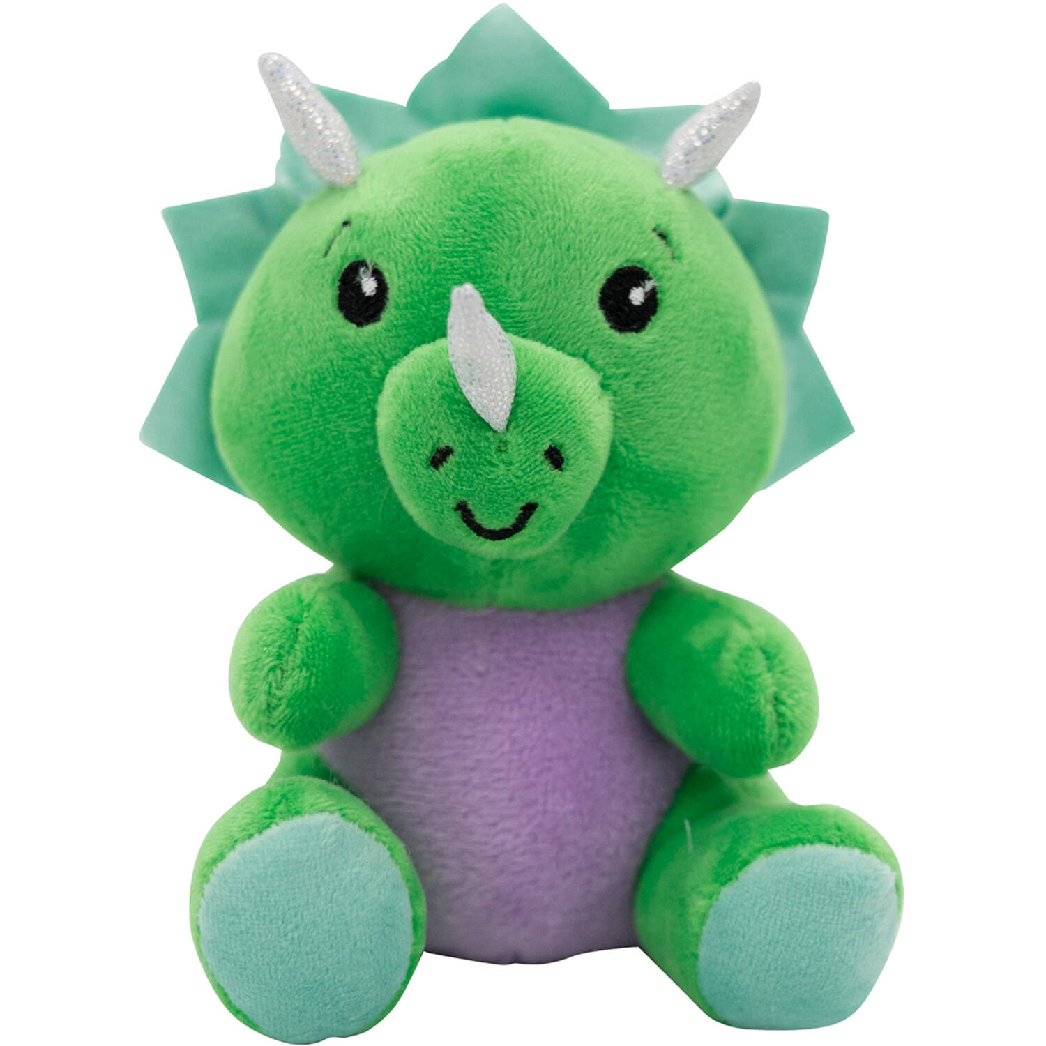 2-in-1 plush toy balloon weight dinosaur with hook 11cm, 90g