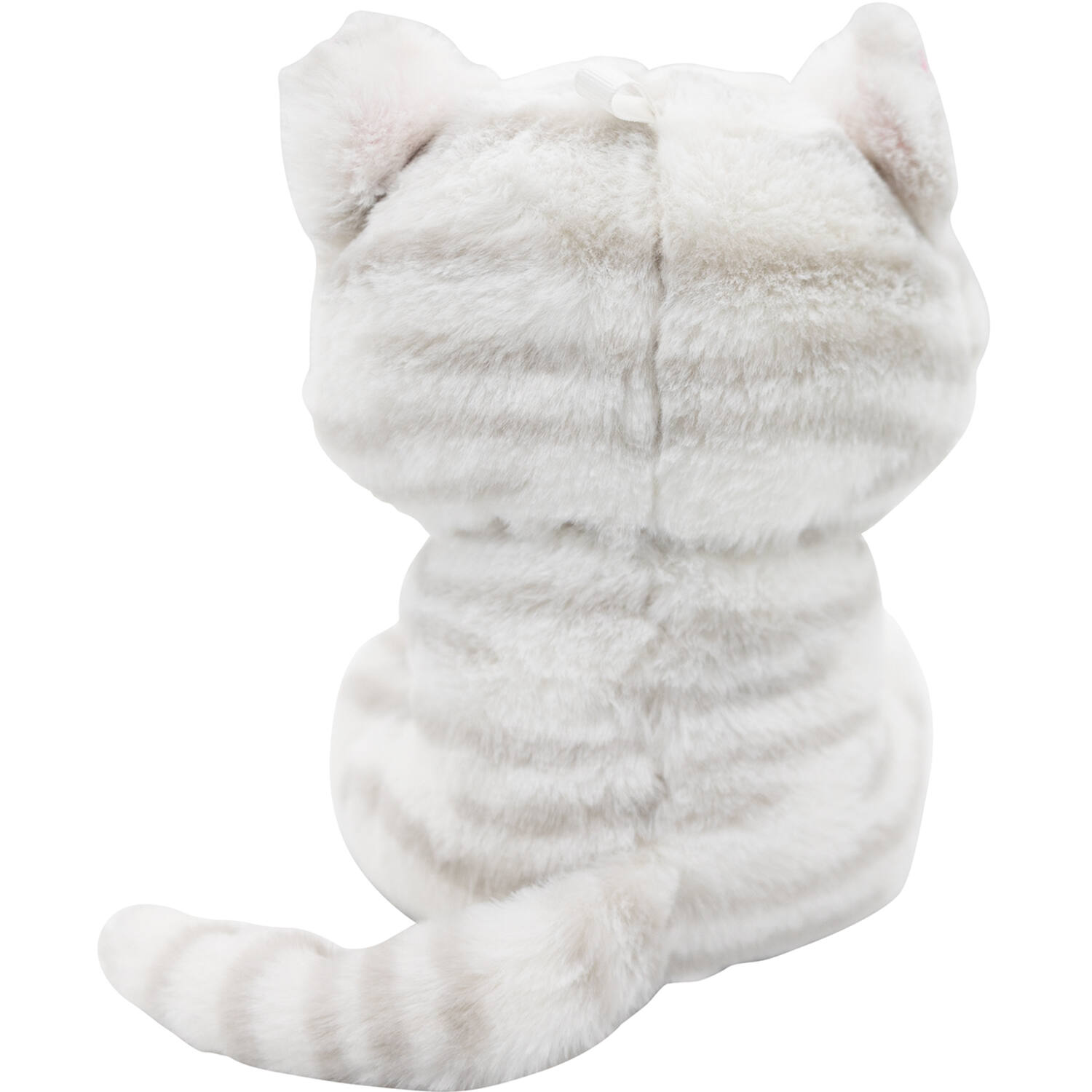 2-in-1 plush toy balloon weight cat with loop, 21cm, 170g
