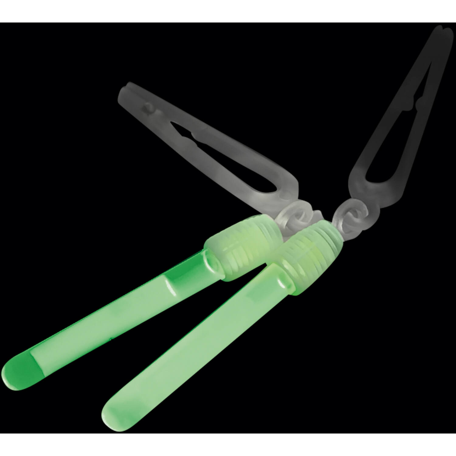 Glow Stick Clip-On Earrings