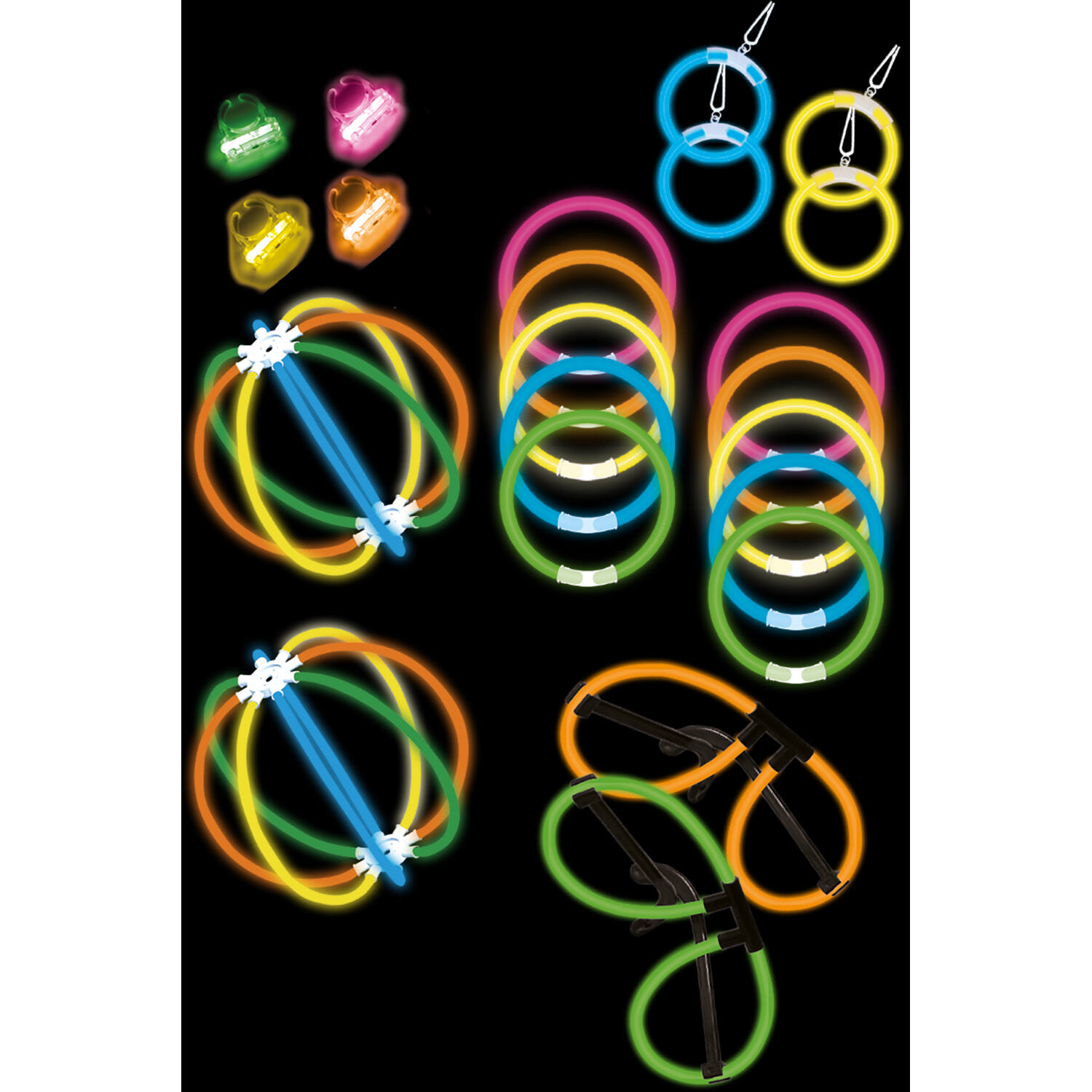 Glow Stick Party Set, 20 Products