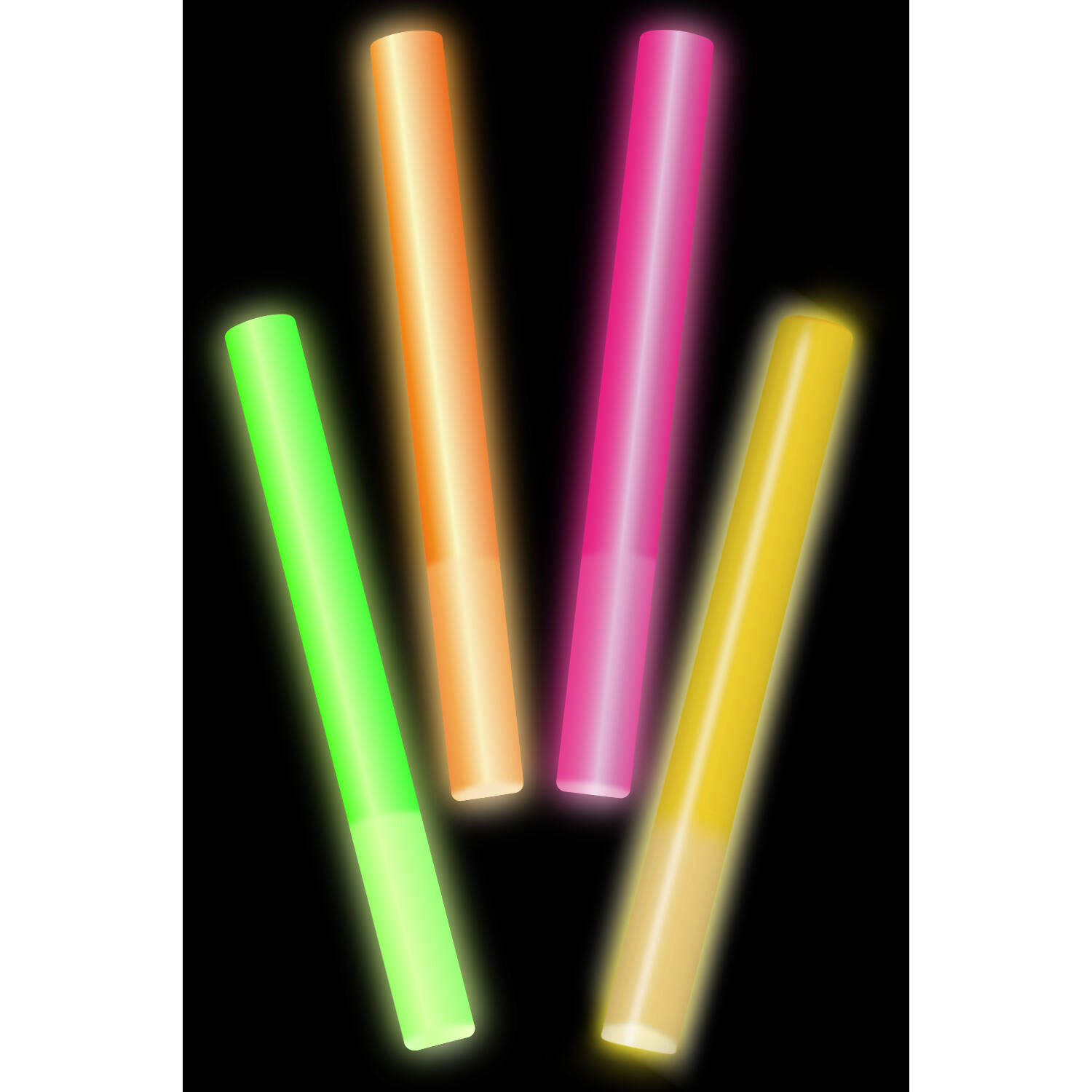 2 Glow Sticks assorted