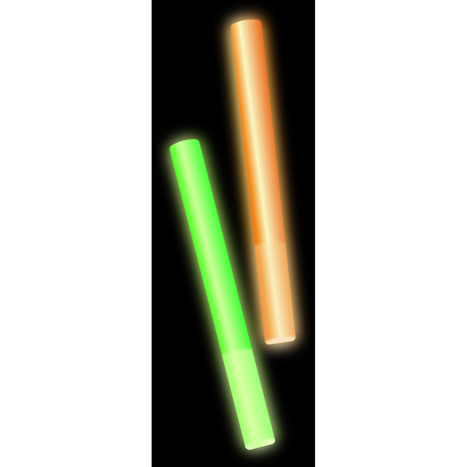 2 Glow Sticks assorted
