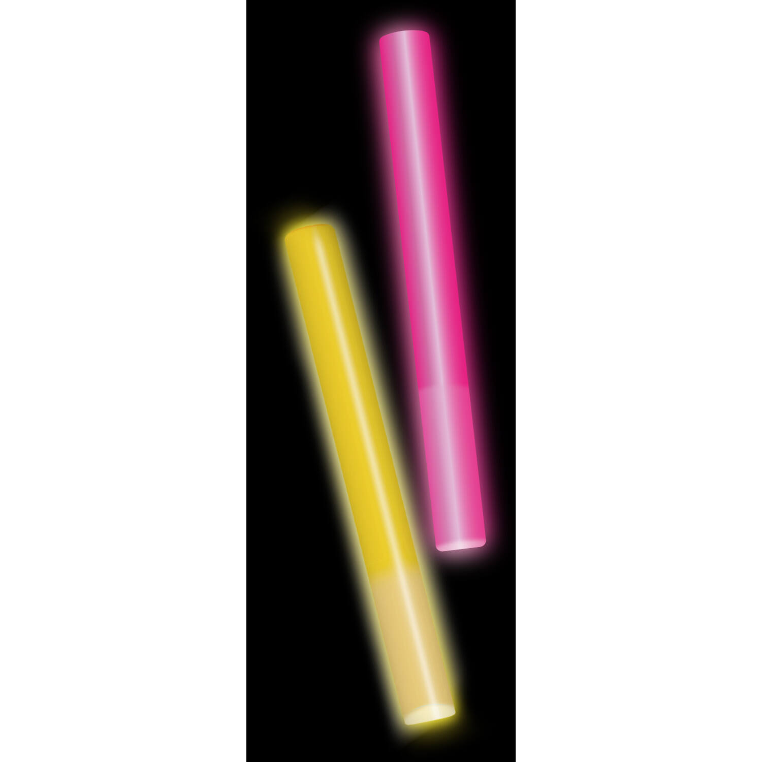 2 Glow Sticks assorted