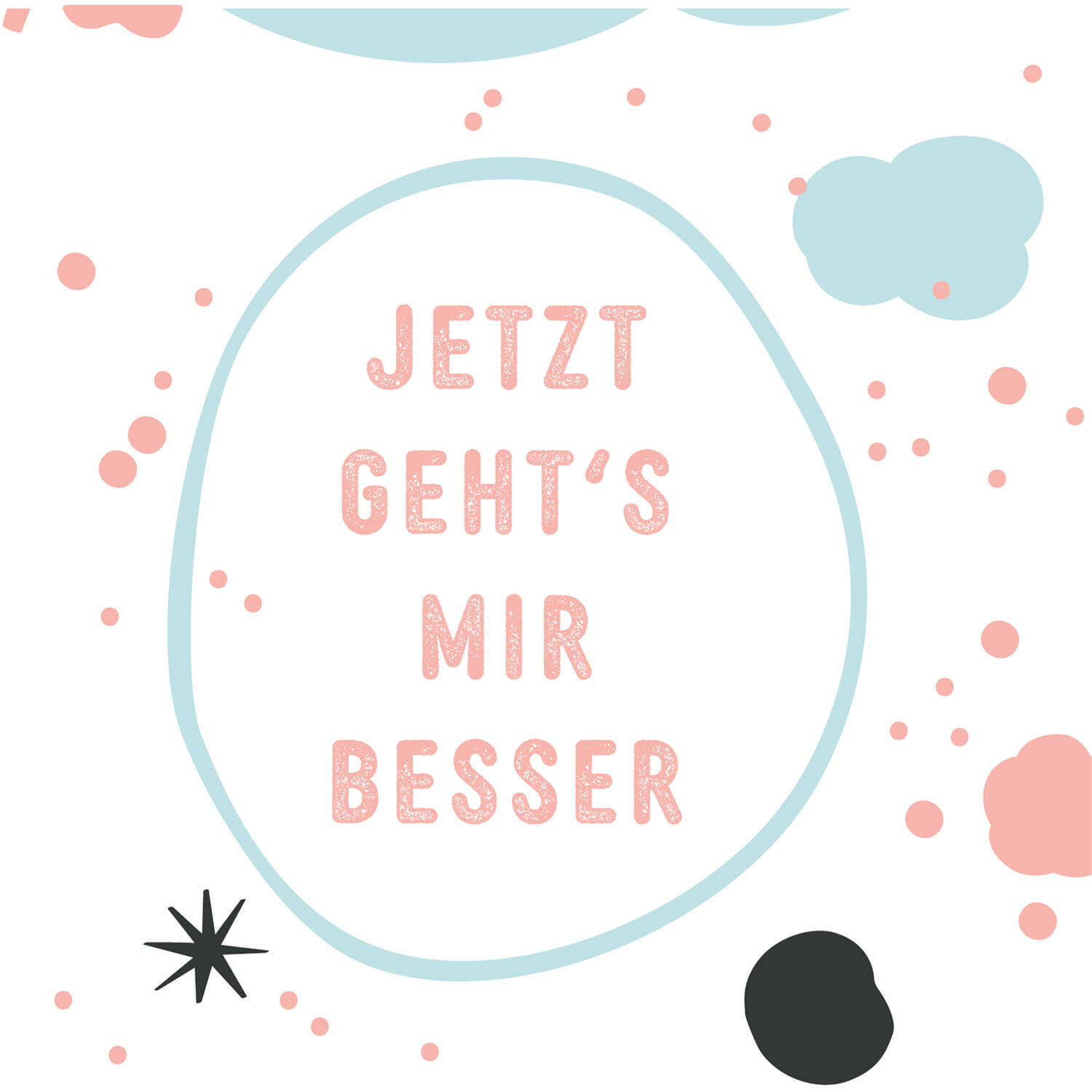 12 Flip napkins "Abend mit Freunden" 33x33cm, double-sided printed