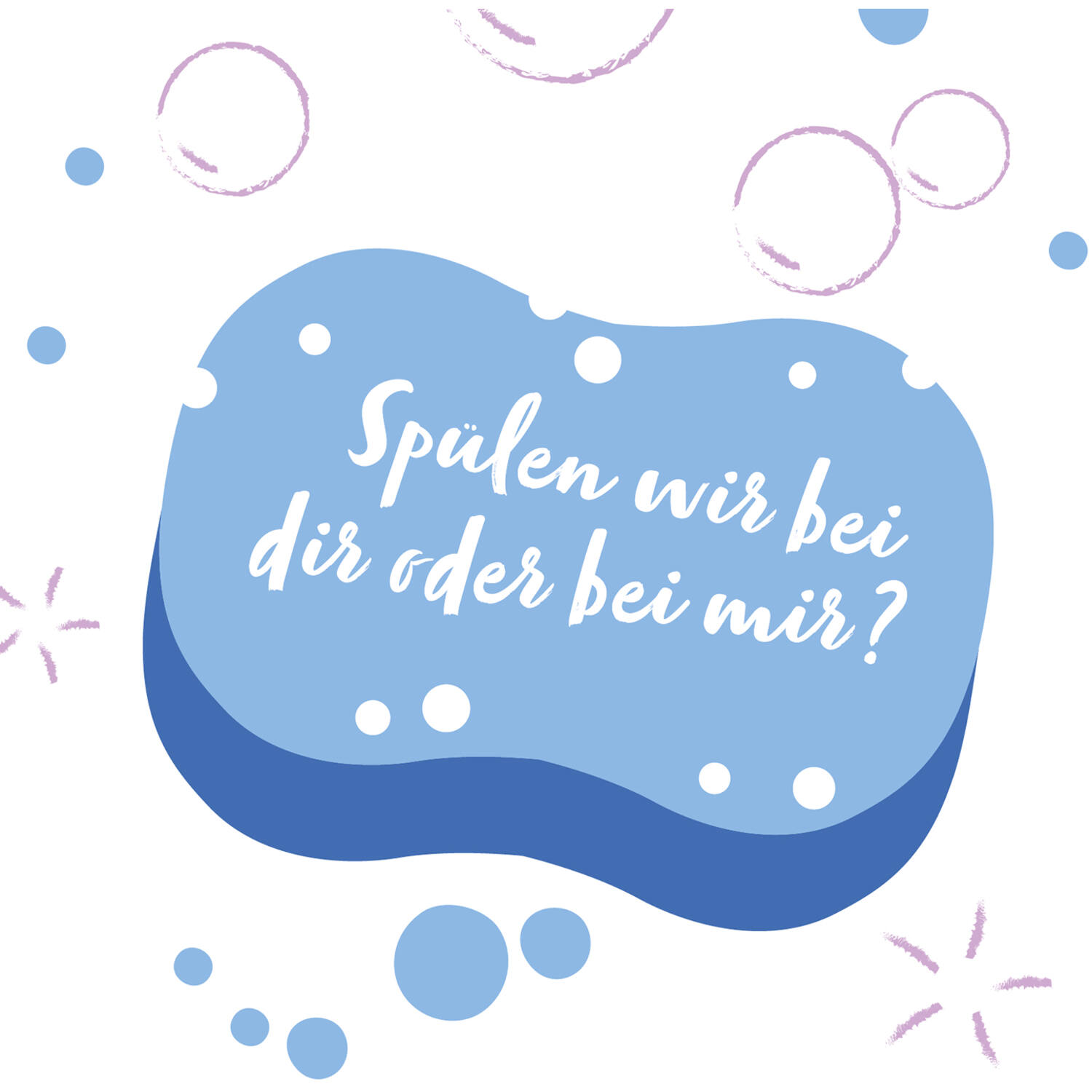 12 Flip napkins "humorvolles Date" 33x33cm, double-sided printed