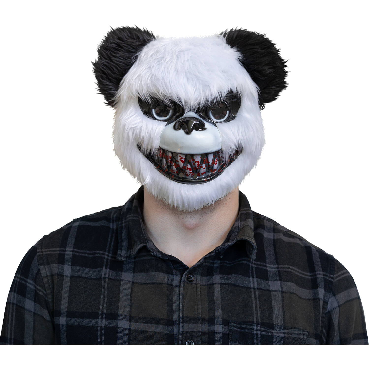 Mask Scary Furry Bear One Size