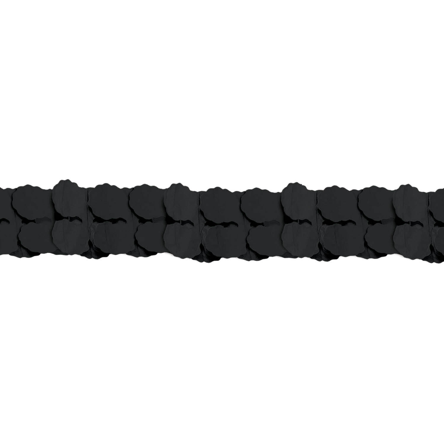 Garland Black Paper 365 cm
