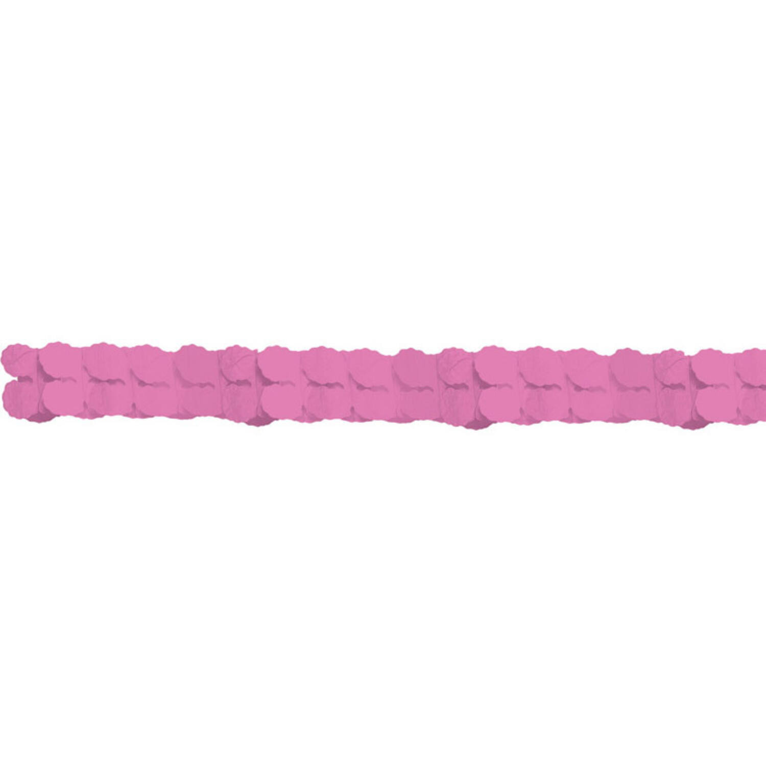 Garland Bright Pink Paper 365 cm