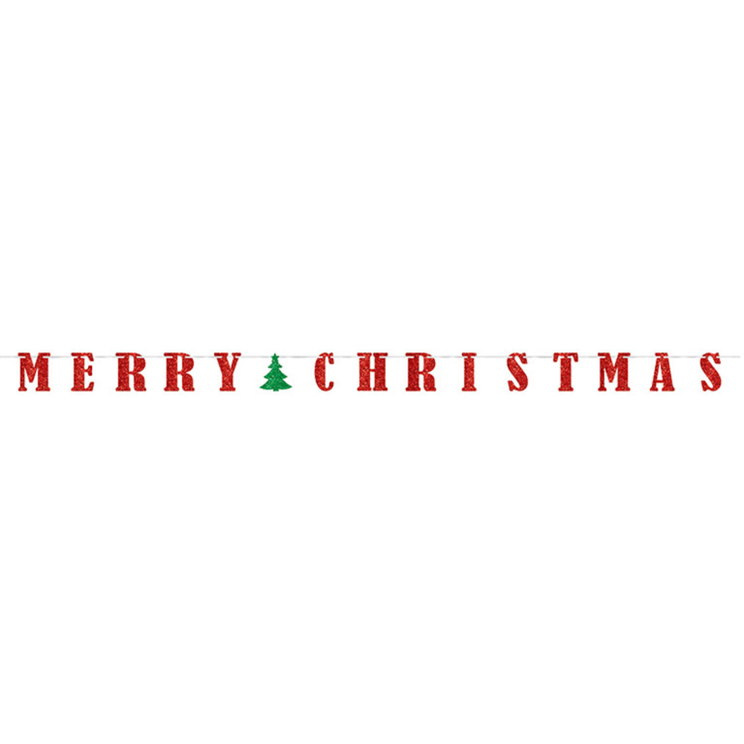 Letter Banner Merry Christmas Paper 365.7 x 12.7 cm