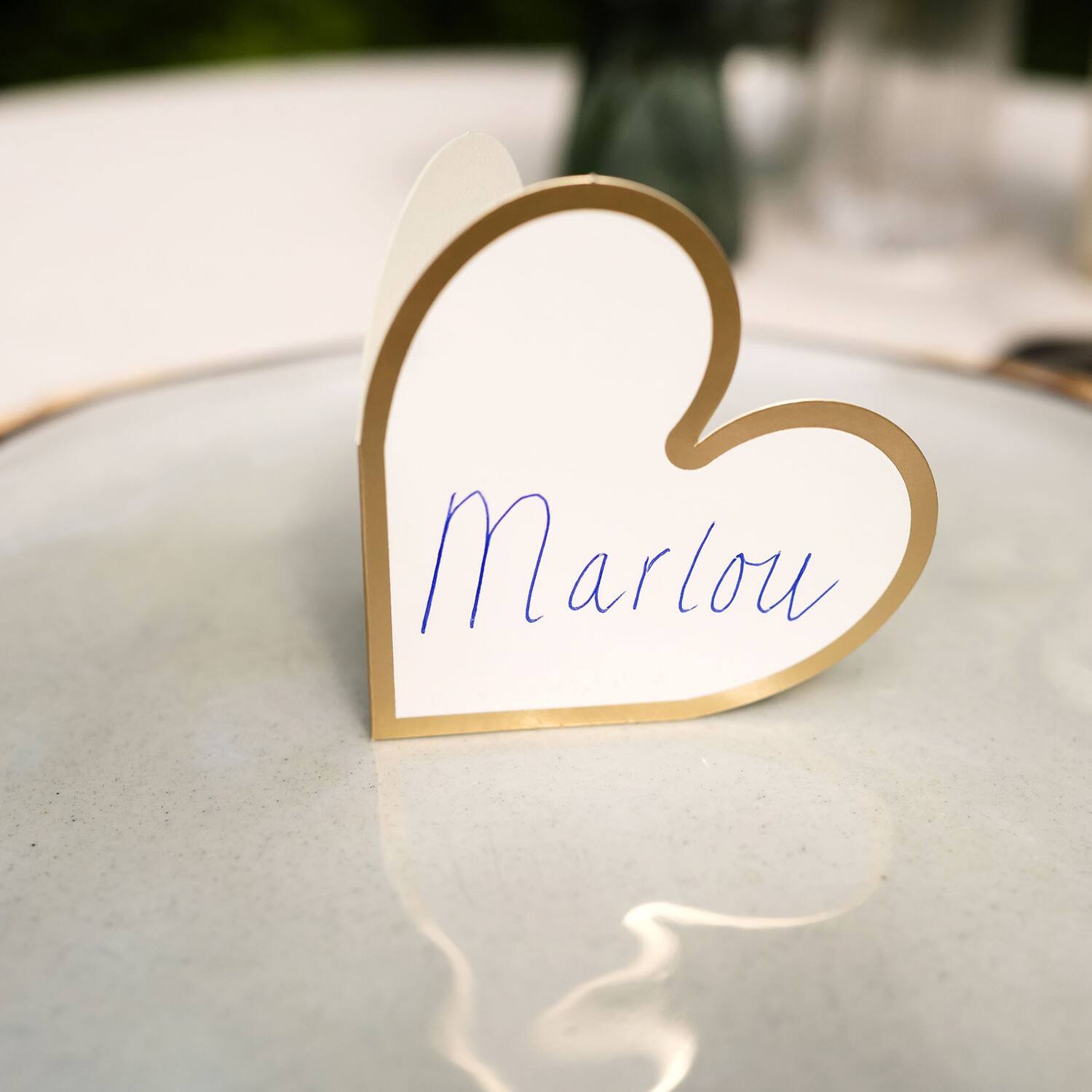 Name Cards - Wedding - 6 pieces