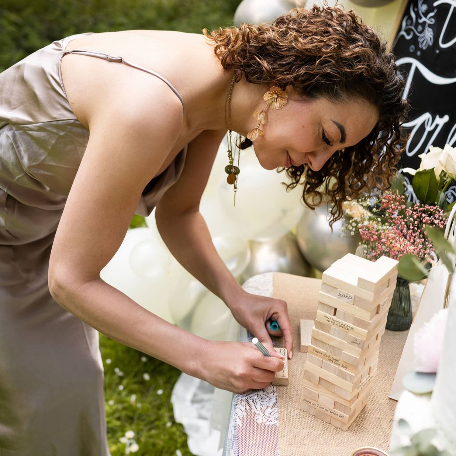Guest Book - Blocks - Wedding