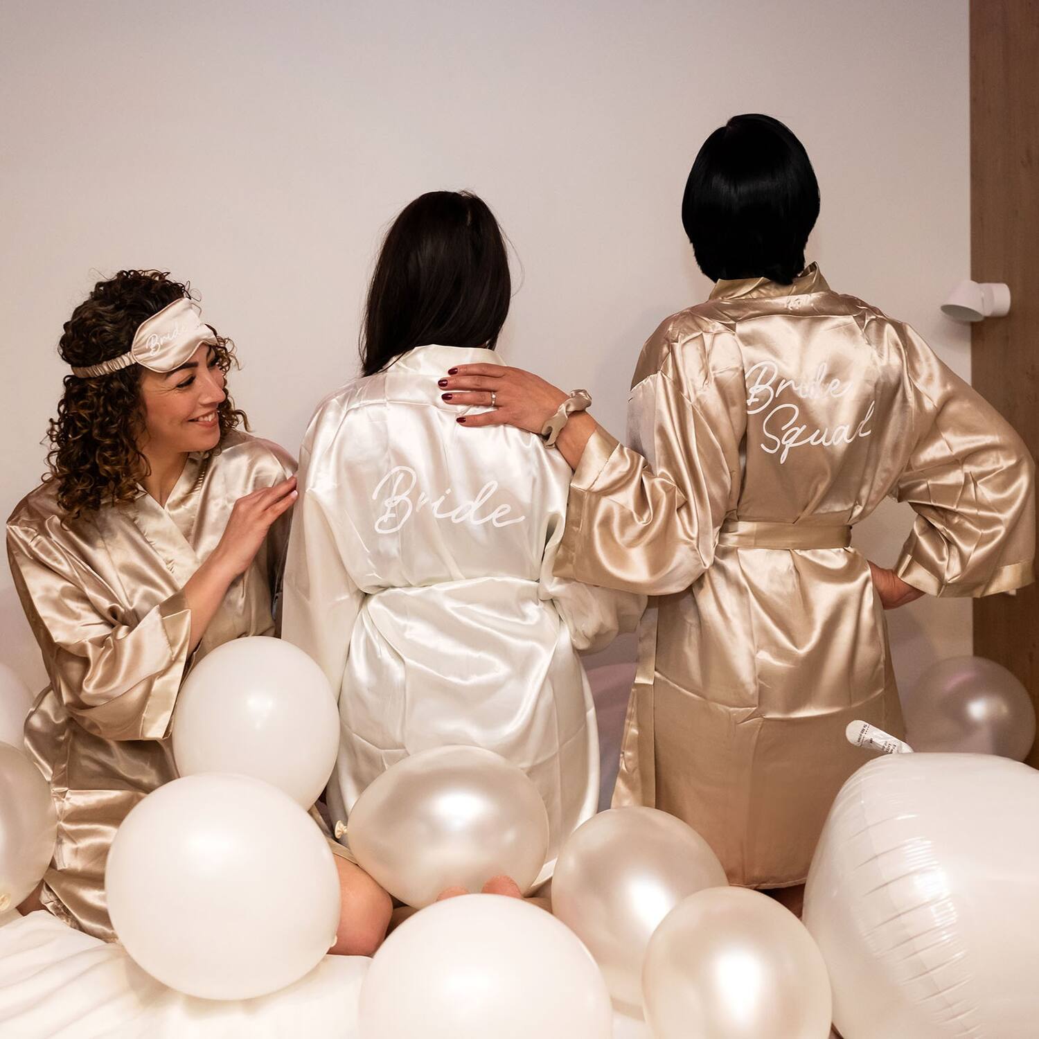 Bathrobe - Bride Squad - Wedding - Cream