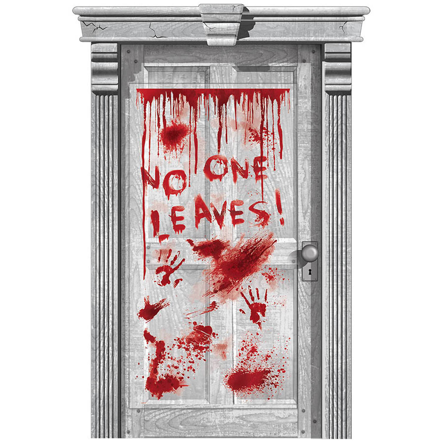 Door Decoration No One Leaves Plastic 165.1 x 85 cm