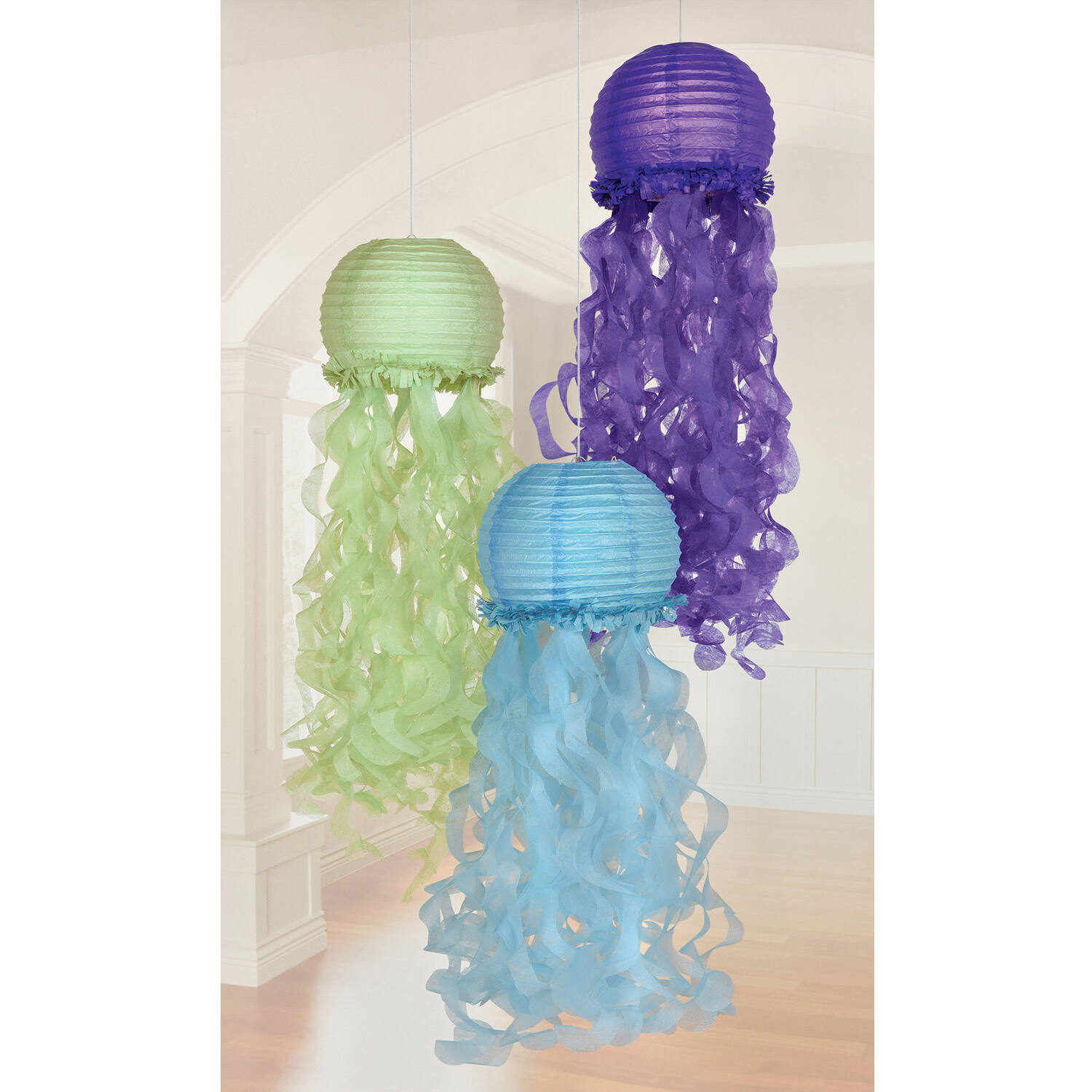 3 Lanterns Mermaid Wishes Paper 24.1 cm