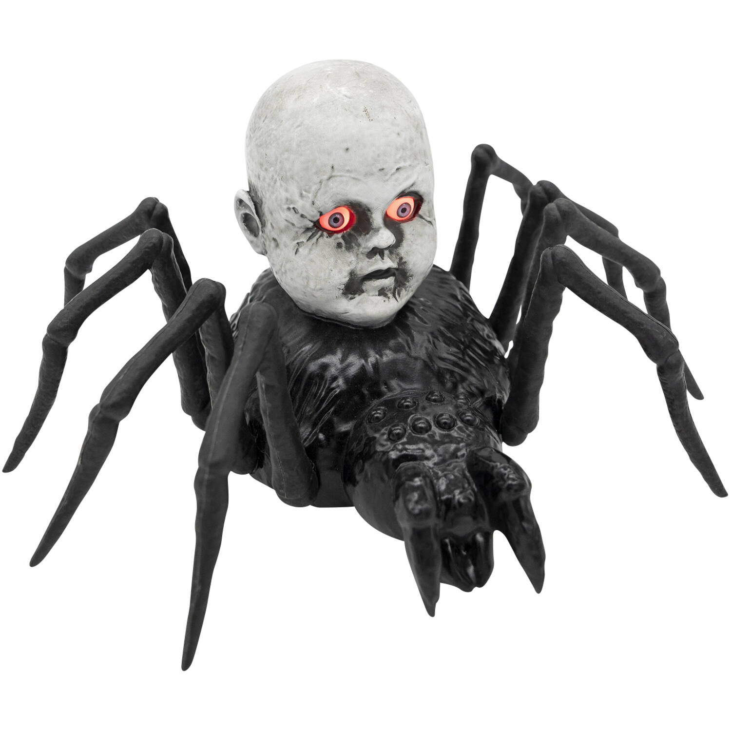 Animatronic Crawling Spider Doll Plastic 19 cm x 33 cm x 23 cm