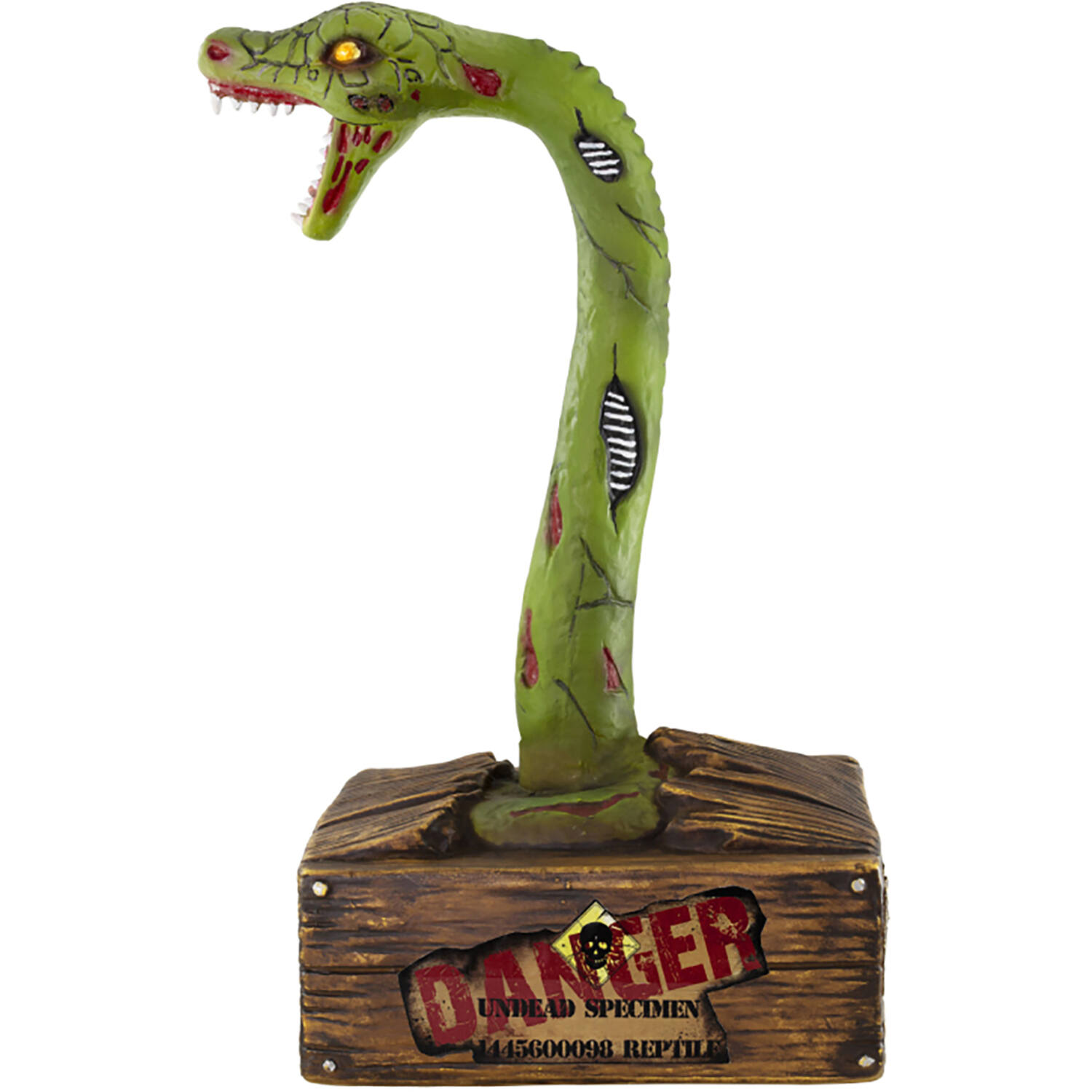 Animatronic Zombie Snake Plastic 37 cm x 18 cm x 28 cm