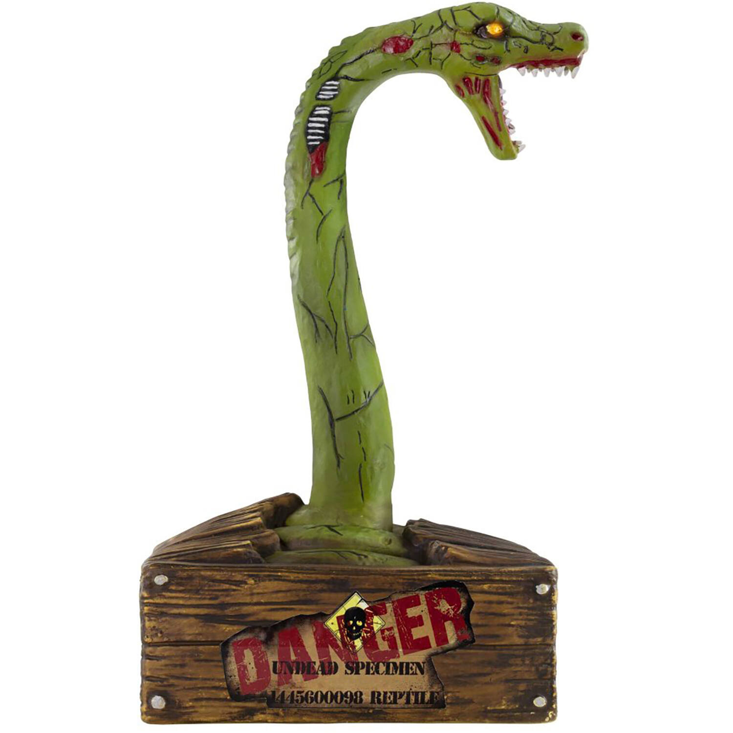 Animatronic Zombie Snake Plastic 37 cm x 18 cm x 28 cm