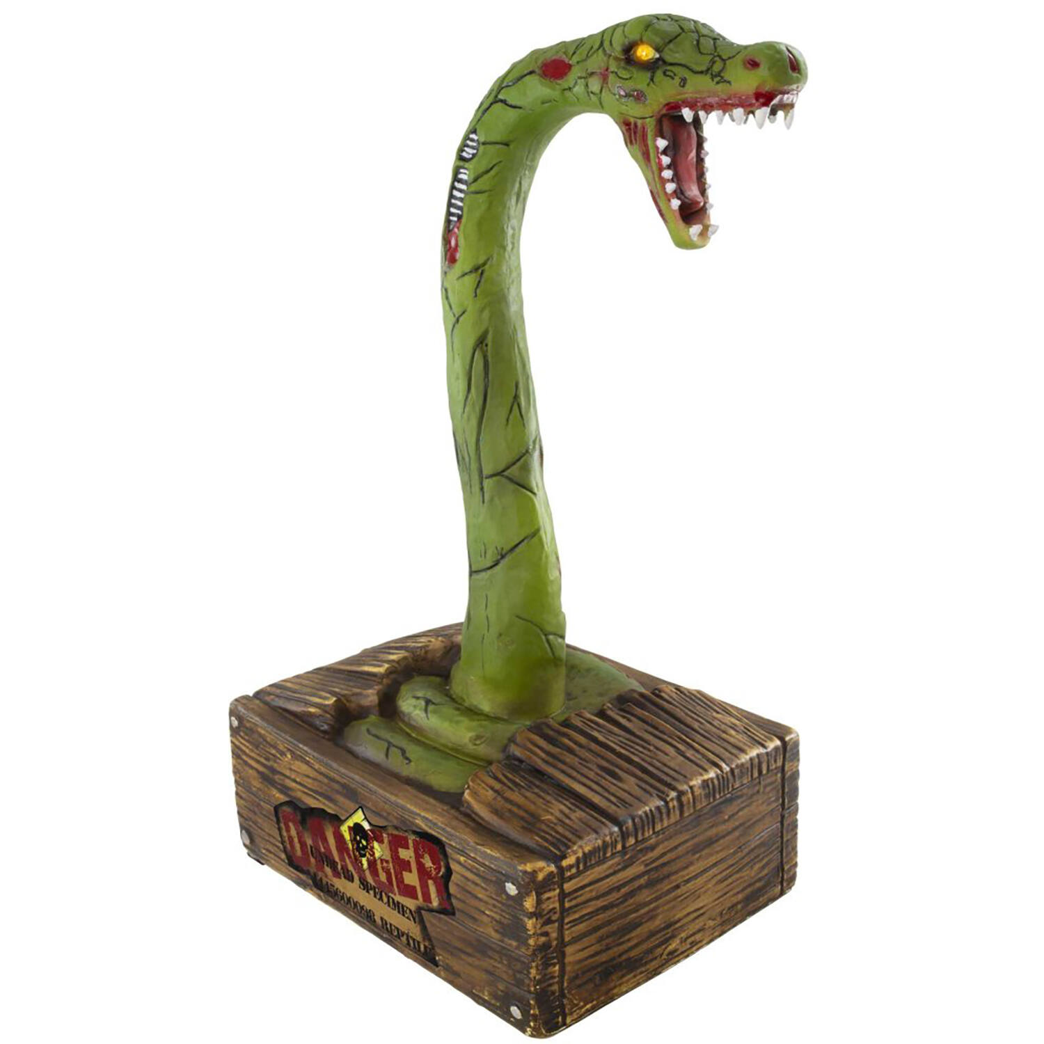 Animatronic Zombie Snake Plastic 37 cm x 18 cm x 28 cm