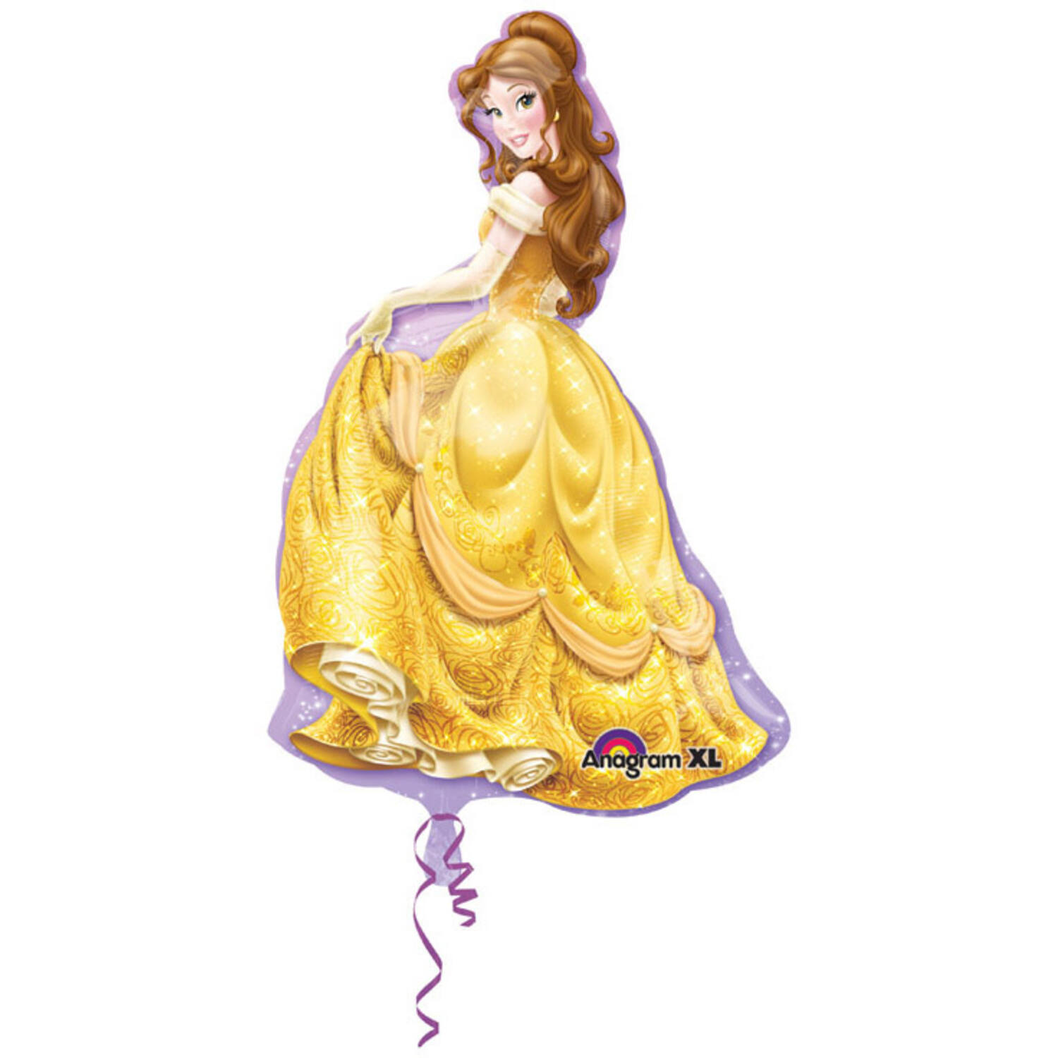 Foil Balloon - Shape - Belle - 60 x 99 cm