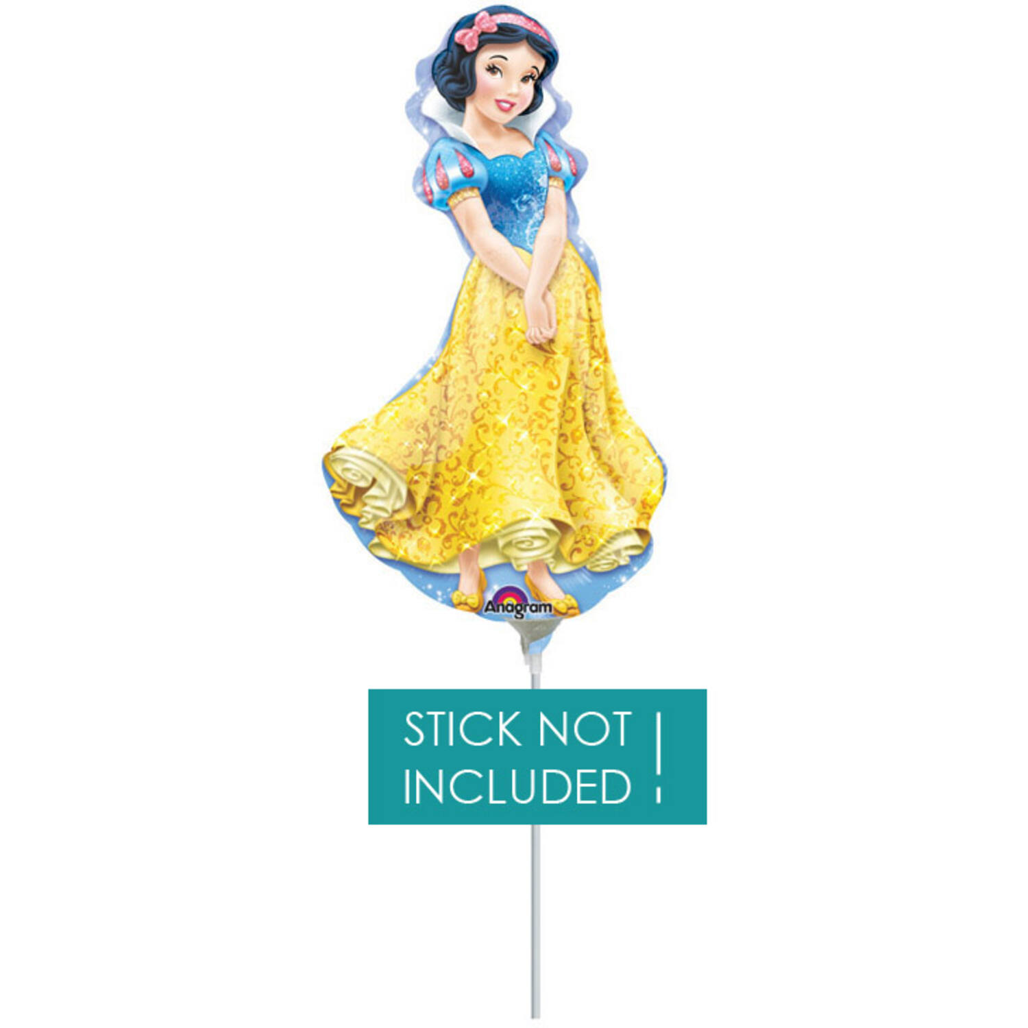 9in/23cm Mini Shape Princess Snow White BULK