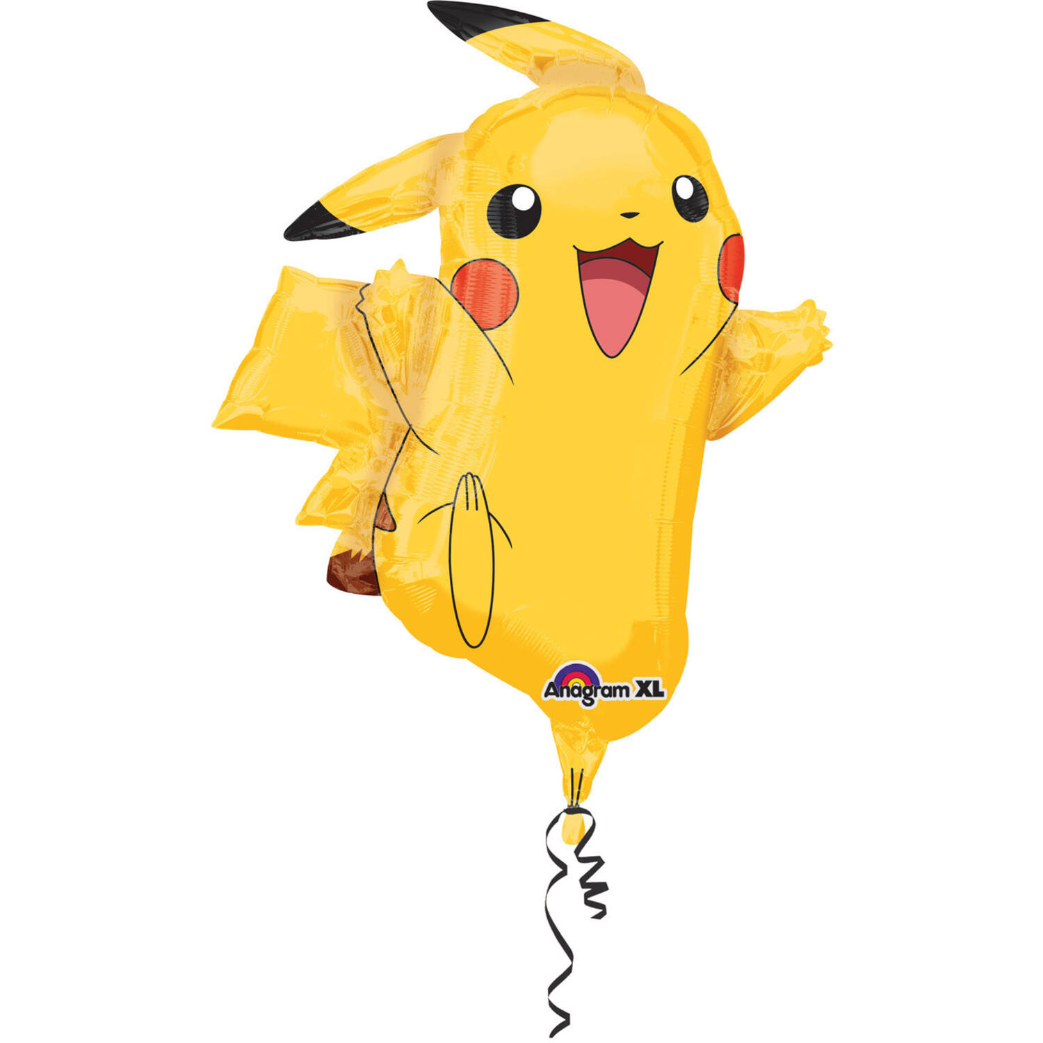 SuperShape Pikachu Foil Balloon P38 Packaged 62 cm x 78 cm