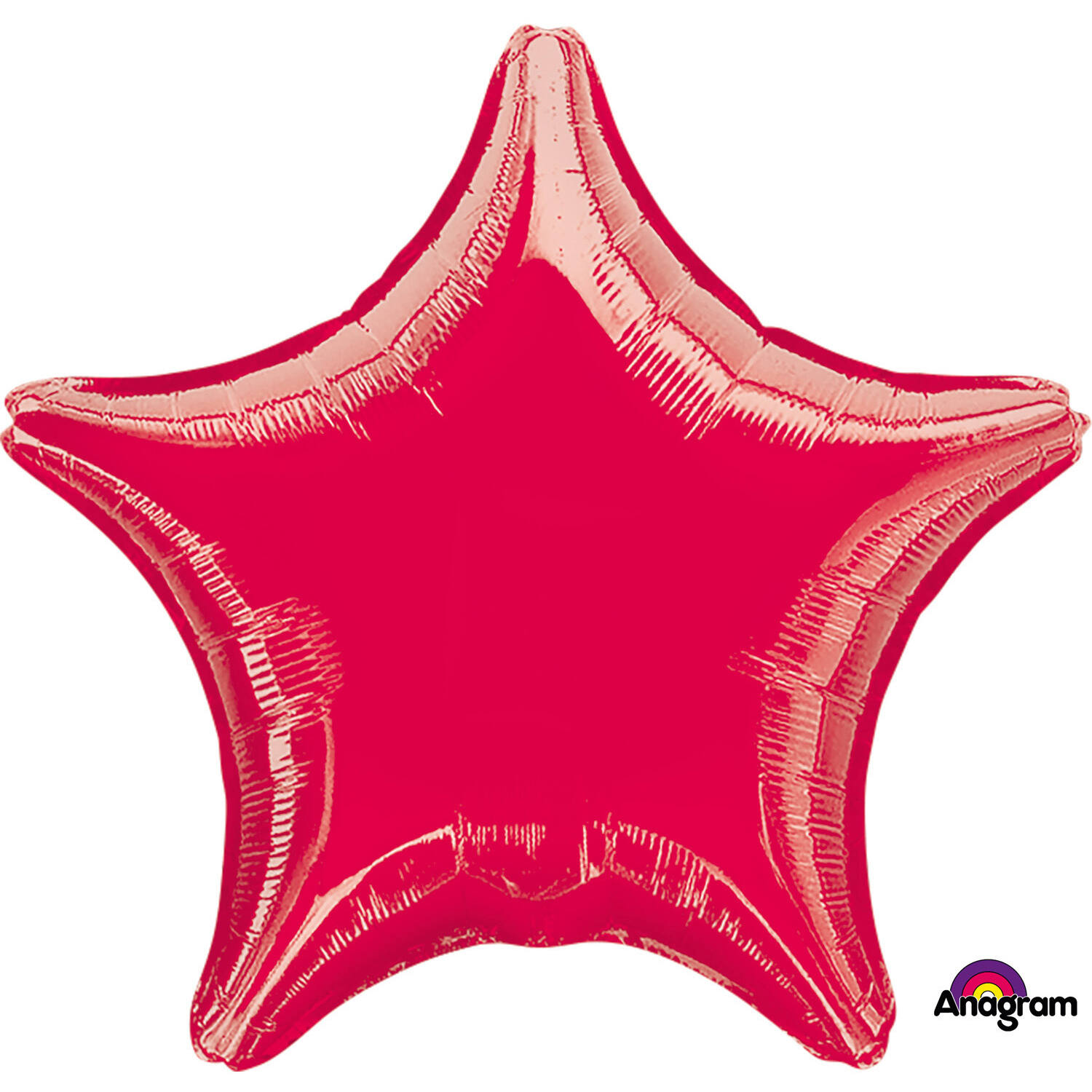 19in/48cm Star Metallic Red