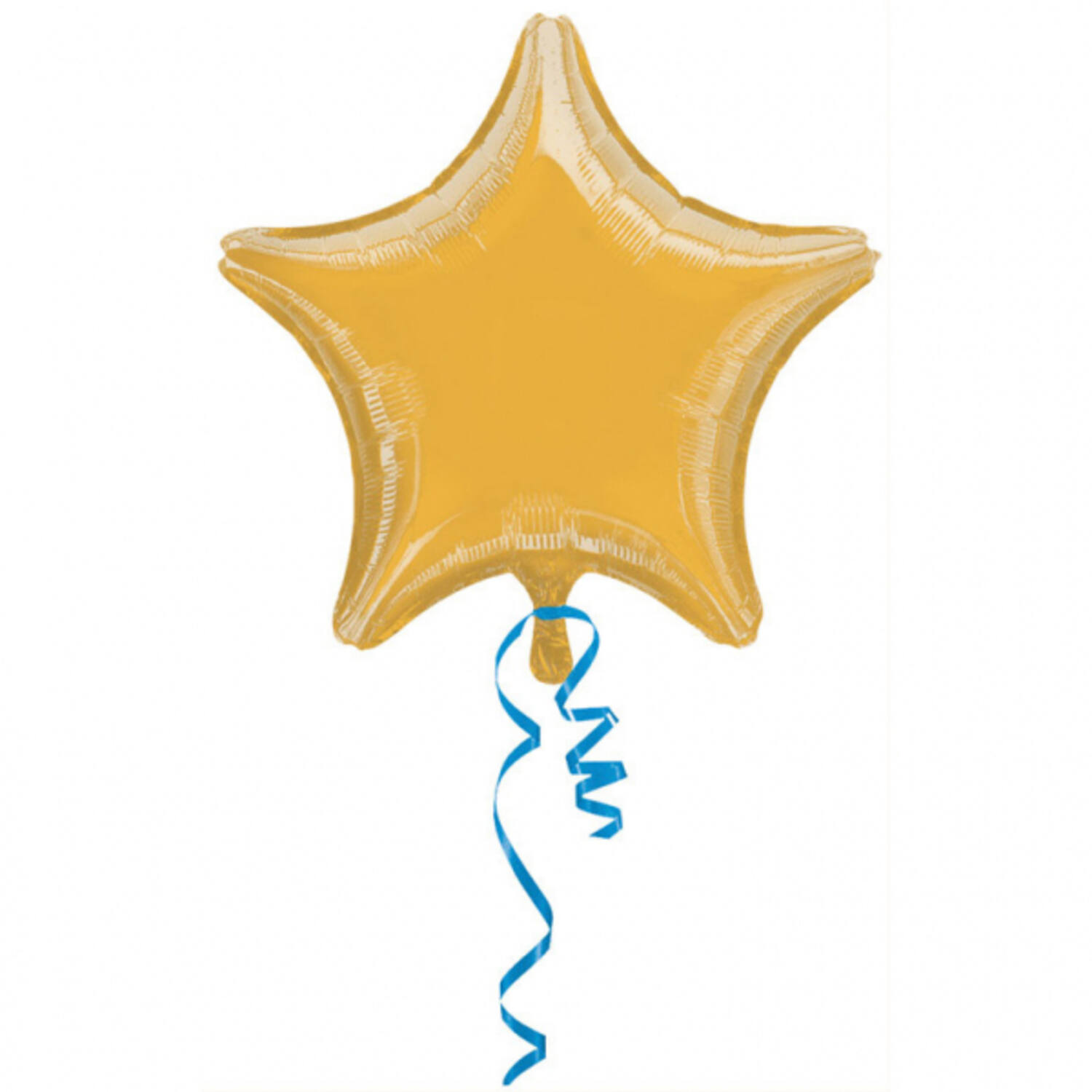 Foil balloon - Shape - Star - Metallic Gold - 48 cm
