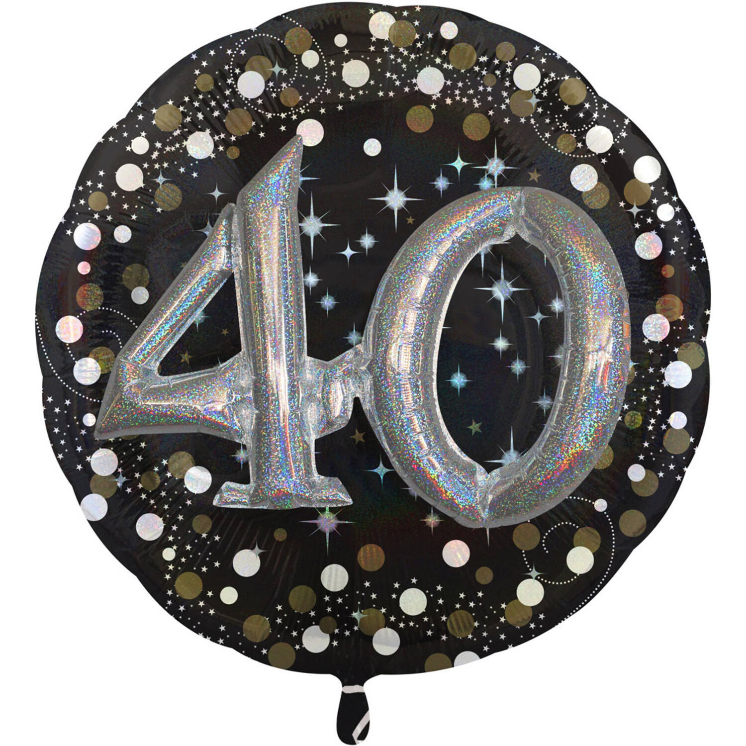 Multi Sparkling Birthday 40