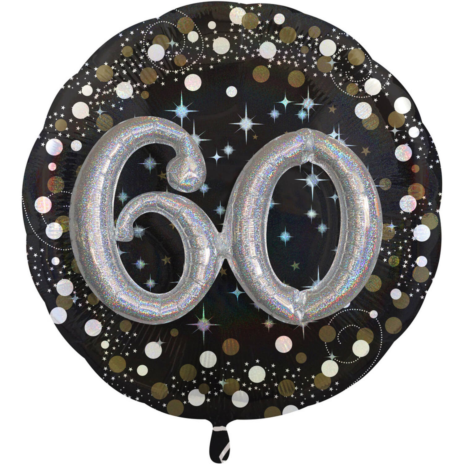 Multi Sparkling Birthday 60