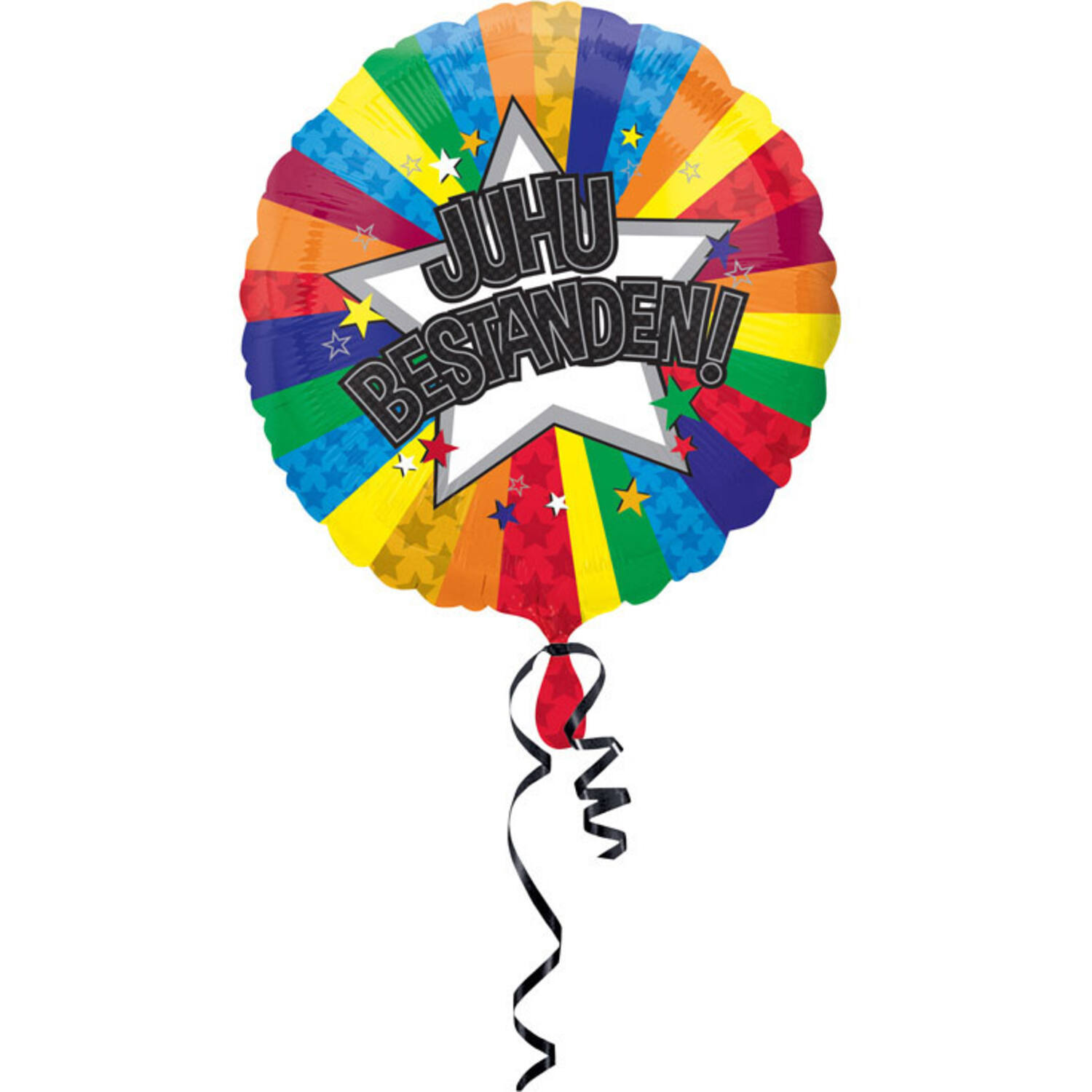 Foil Balloon - "JUHU BESTANDEN!" - 45 cm